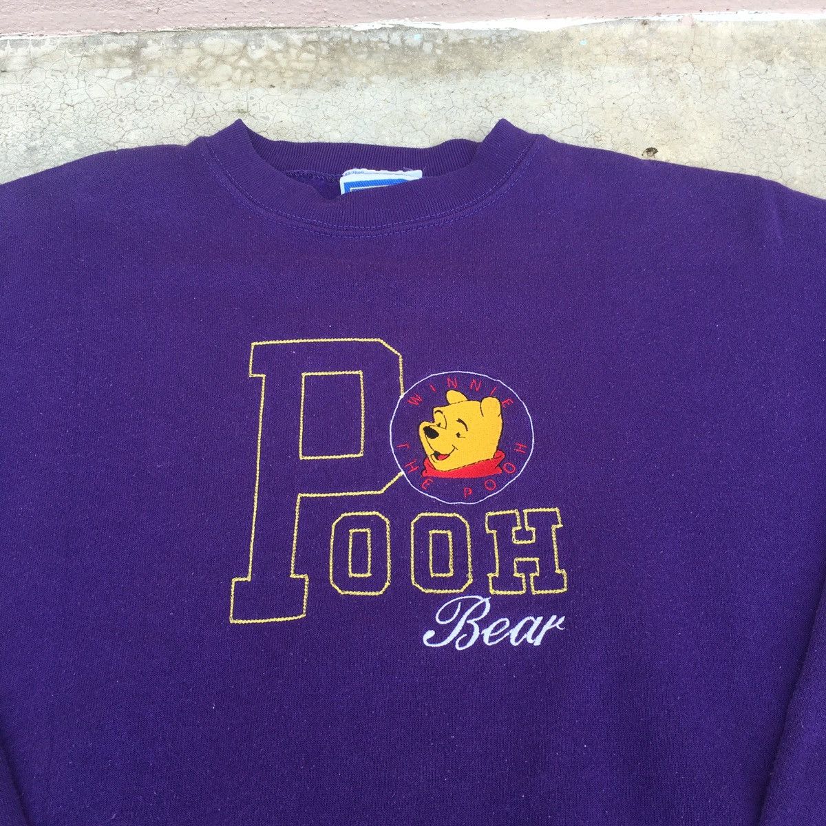 Disney × Vintage Vintage Pooh Disney Sweatshirt Size US L / EU 52-54 / 3 - 2 Thumbnail
