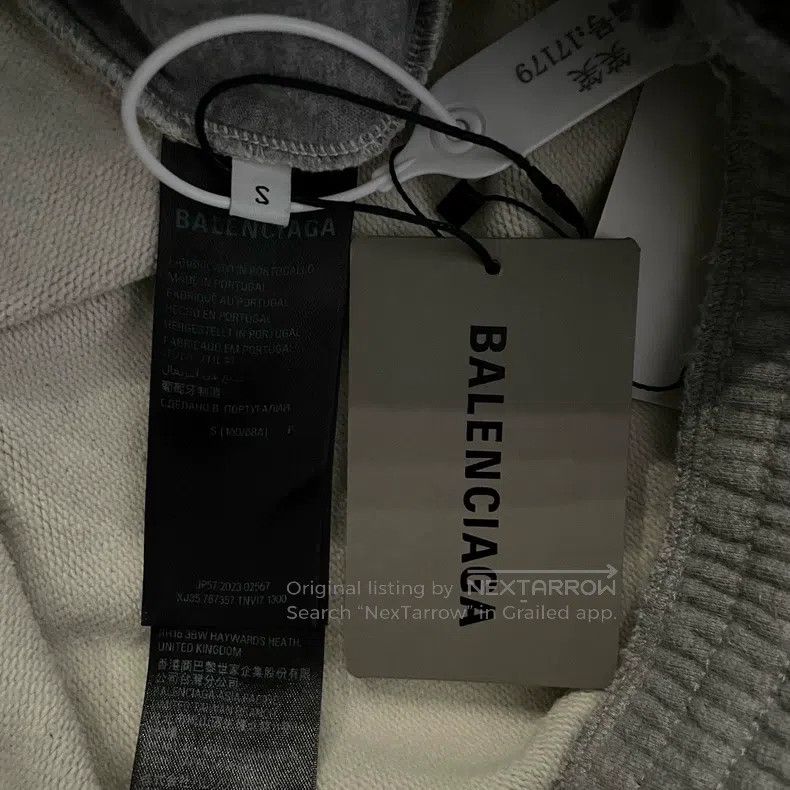 Balenciaga Balenciaga size S Wormhole Destruction Elastic Loose Strai Size US 27 - 4 Thumbnail
