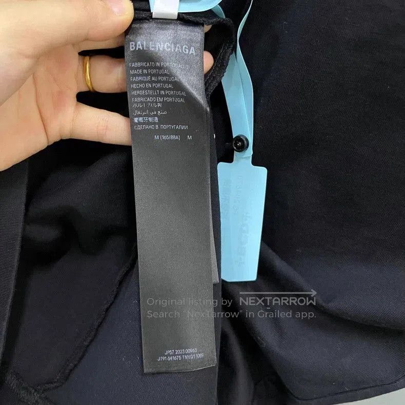 Balenciaga Balenciaga Logo Block Crewneck T-Shirt. Size US M / EU 48-50 / 2 - 4 Thumbnail