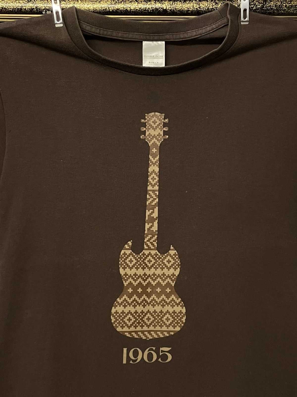 Number (N)ine Vintage Designer Japan Number Nine 1965 Guitar Distressed Size US M / EU 48-50 / 2 - 3 Thumbnail