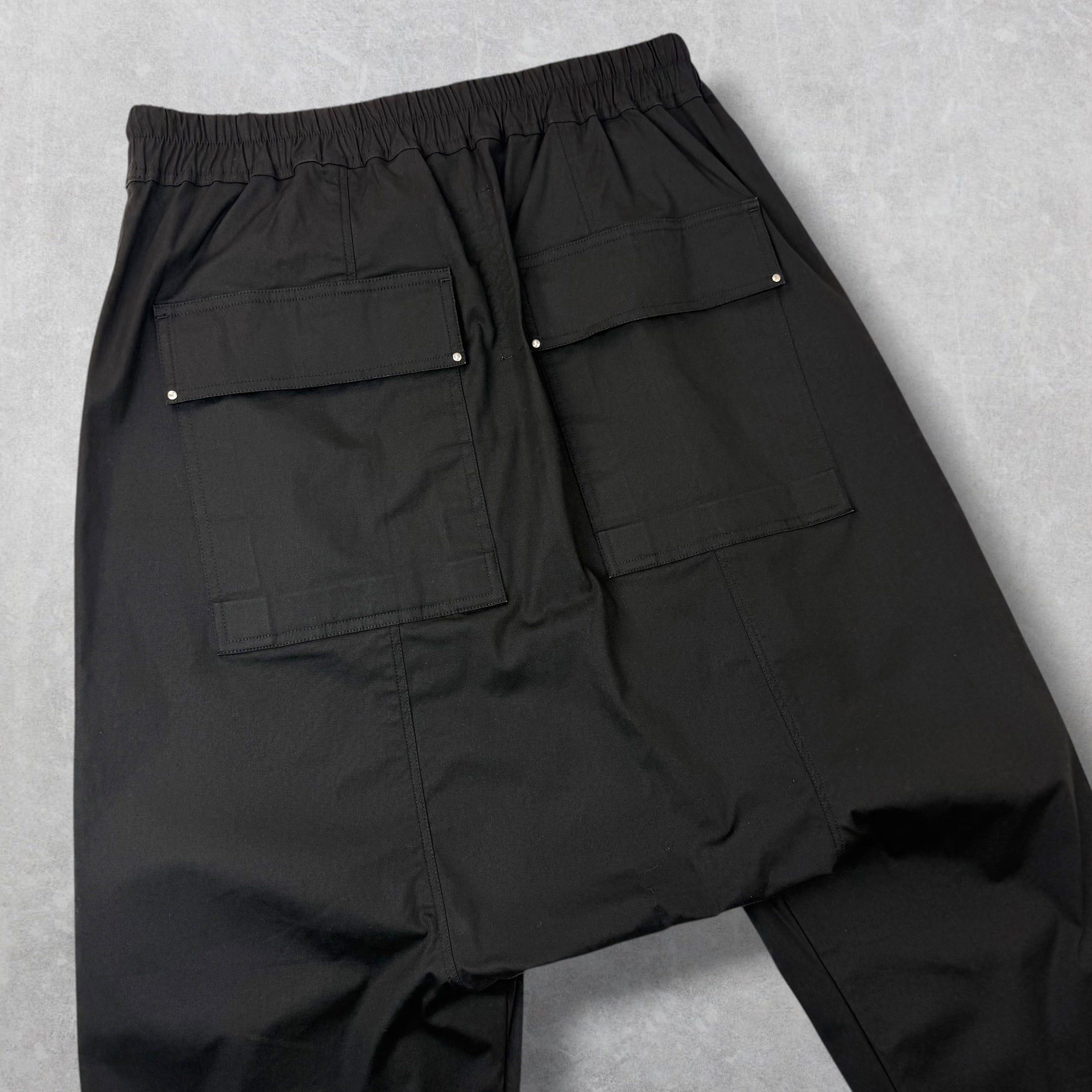 Rick Owens Rick Owens Cropped Drawstring Trousers 40 (M) Size US 40 / EU 56 - 4 Thumbnail