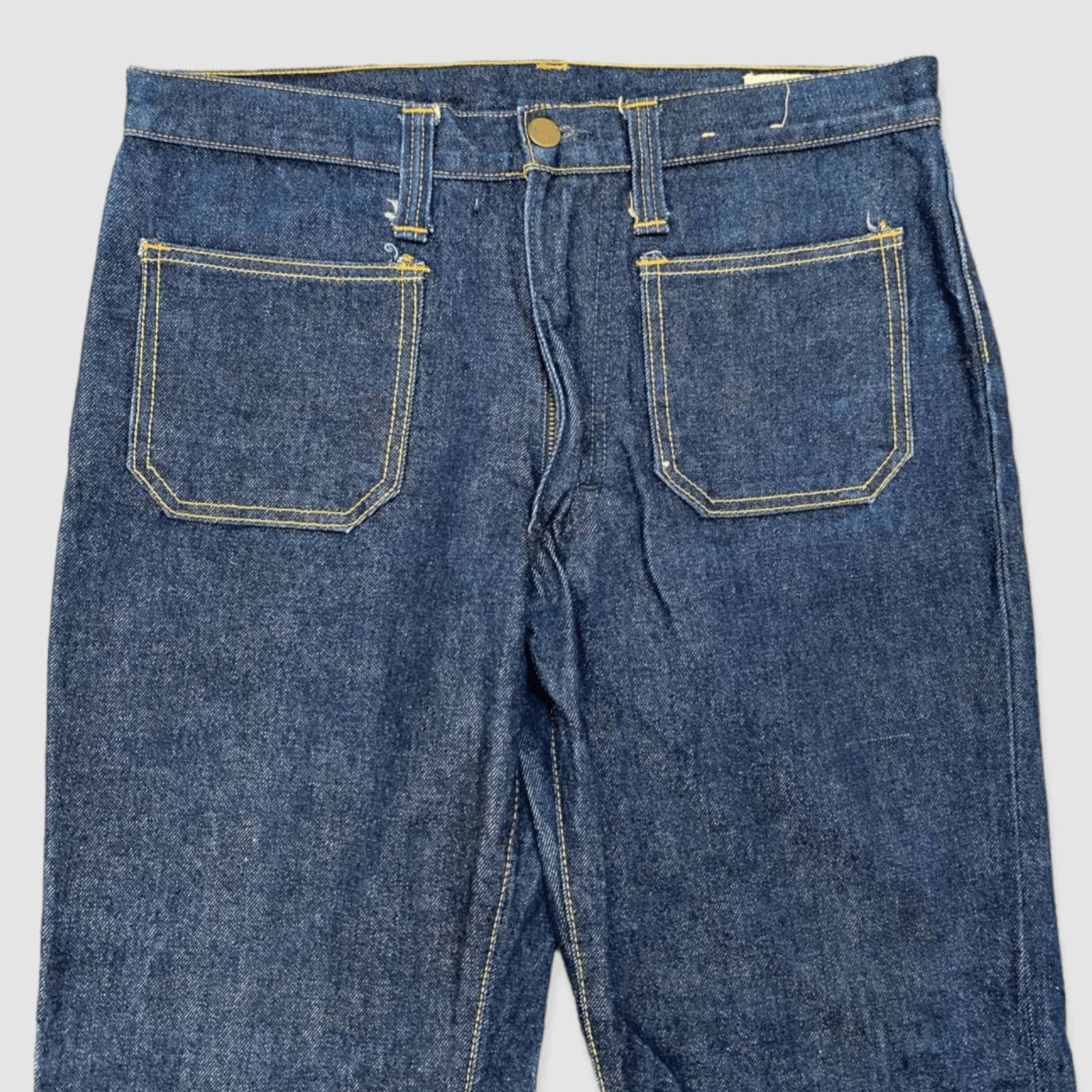 Wrangler Vintage 80s Wrangler Bell Bottom Bootcut Indigo Jeans Size US 31 - 3 Thumbnail