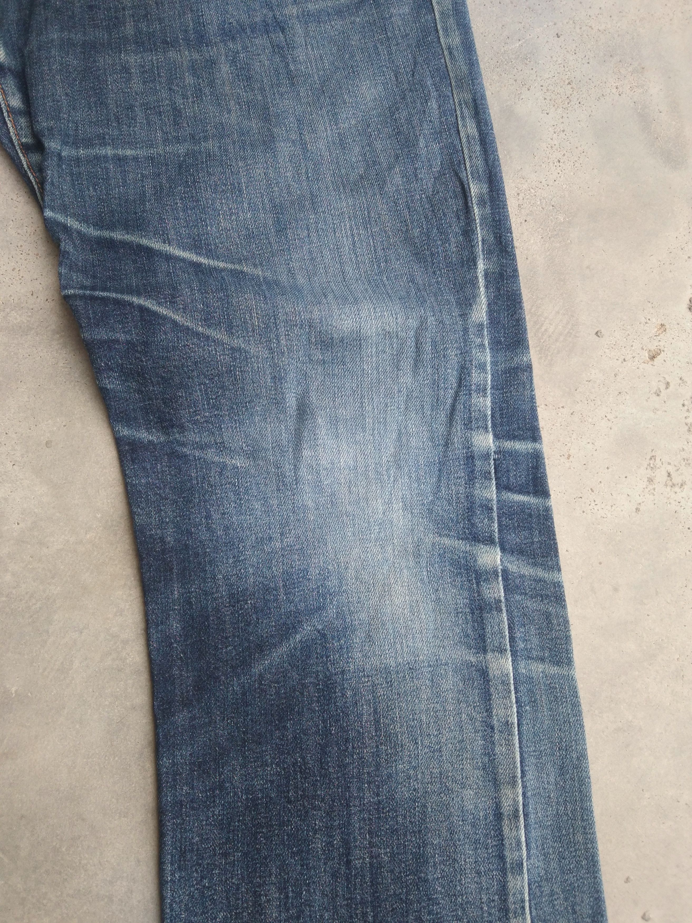 Renoma Vintage Distressed Renoma Homme Blue Washed Jeans 31x30 Size US 31 - 5 Thumbnail