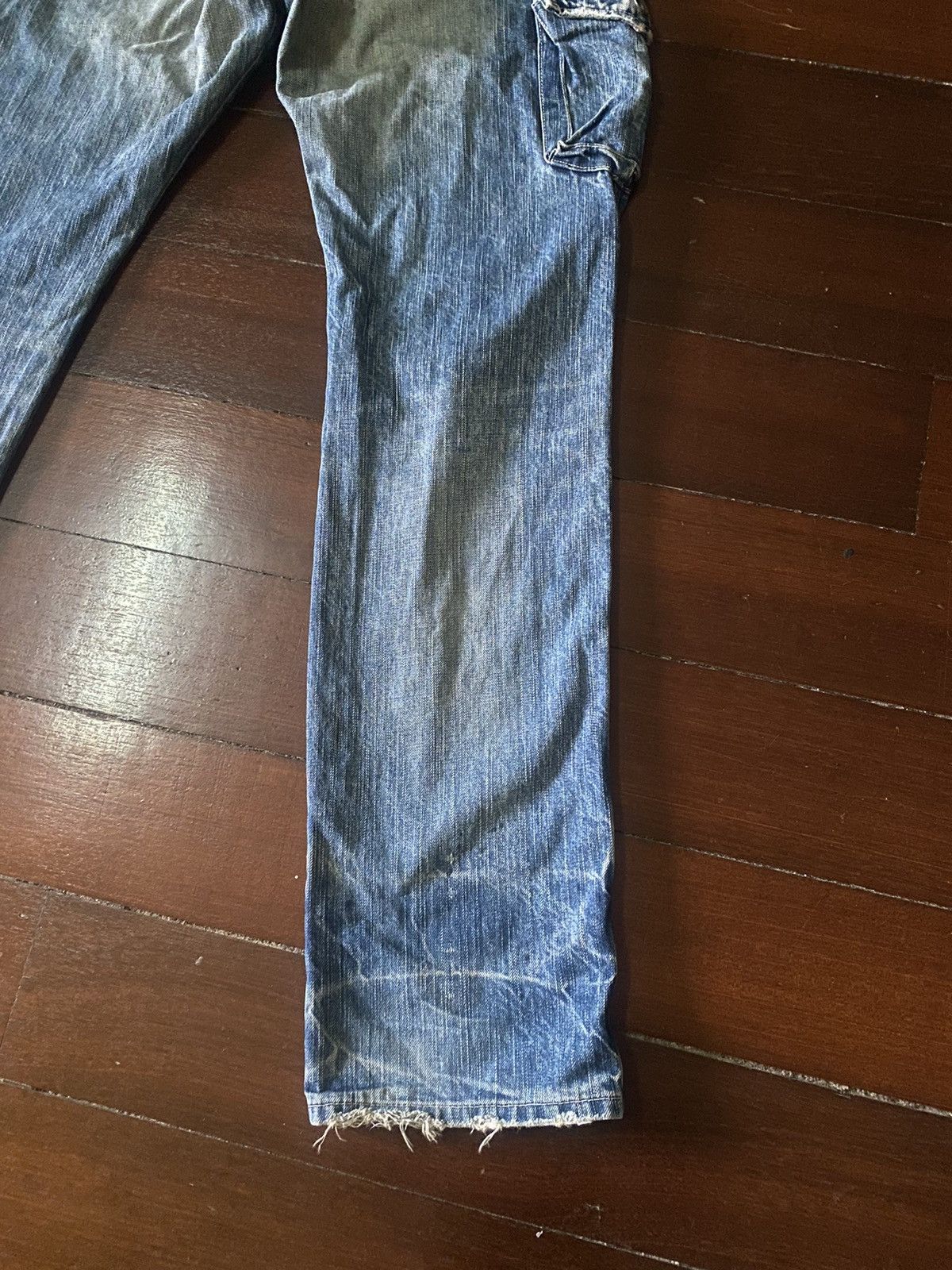 Orslow FIRE 🔥 JOHN BULL KOJIMA JAPAN CARGO DISTRESSED HONEY COMB Size US 36 / EU 52 - 15 Thumbnail