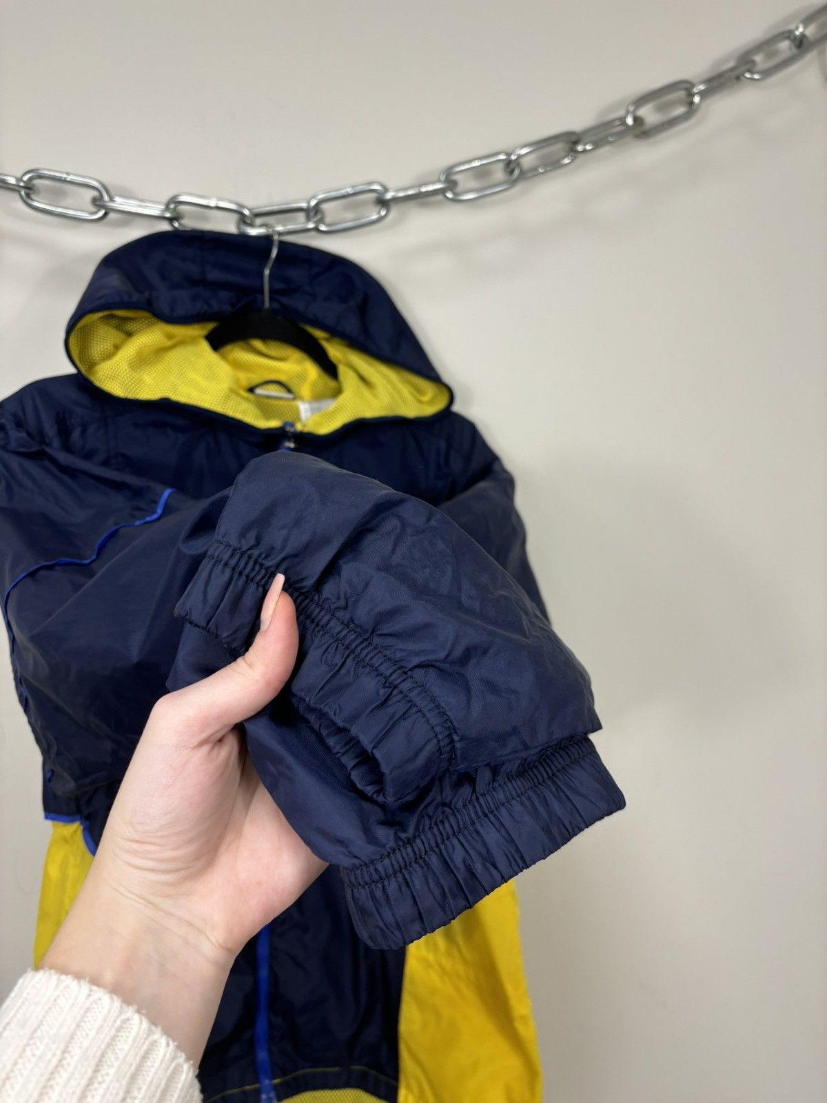 Nike Vintage 90s Nike Y2K Big Logo Retro Hype Hooded Nylon Jacket Size US M / EU 48-50 / 2 - 6 Thumbnail