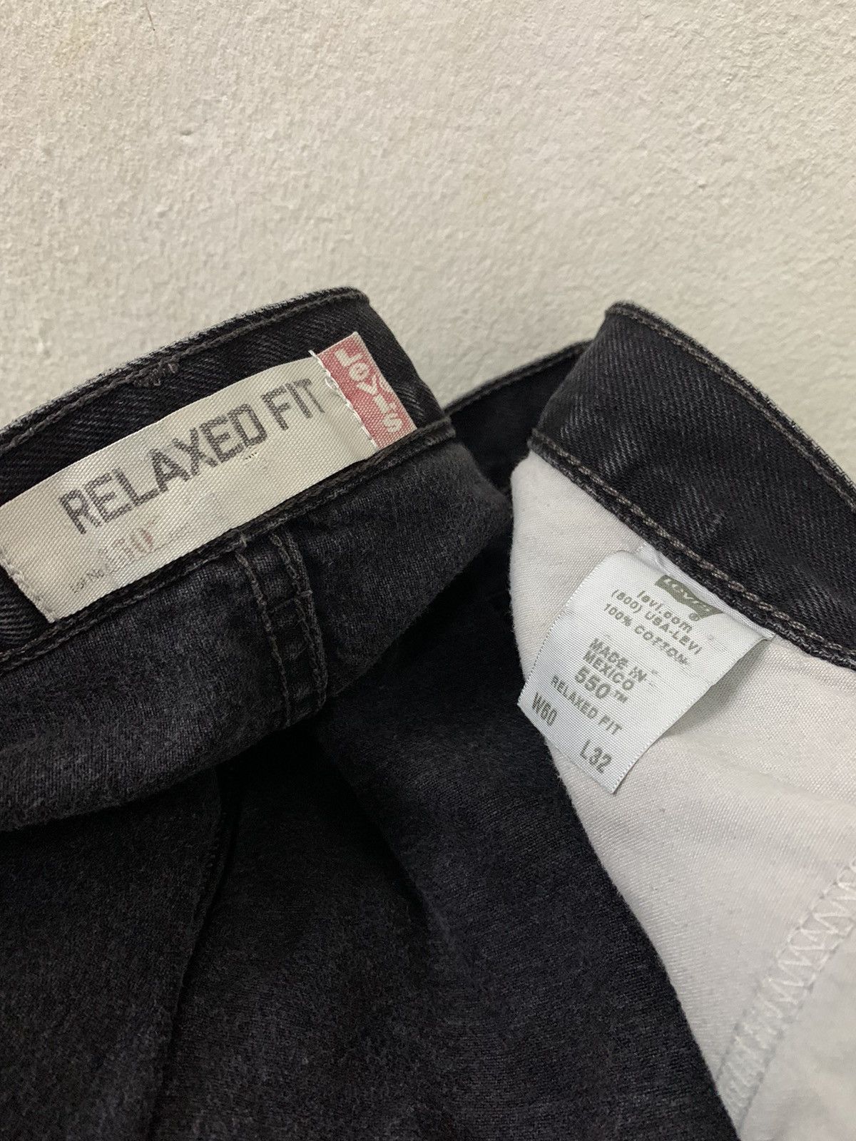 Levi's LEVIS 550 Black W59 Size US 44 / EU 60 - 6 Thumbnail