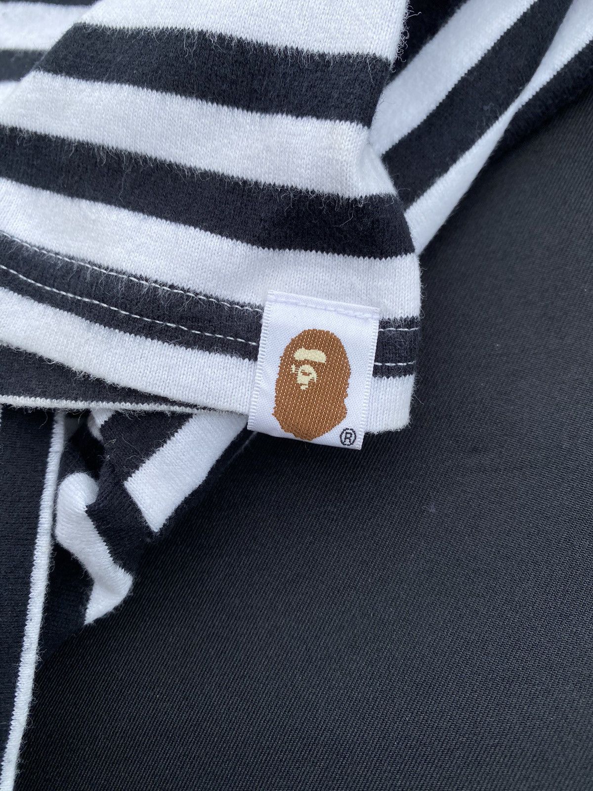 Bape Rare Bape College Stripes Longsleeve Shirt Size US M / EU 48-50 / 2 - 17 Thumbnail