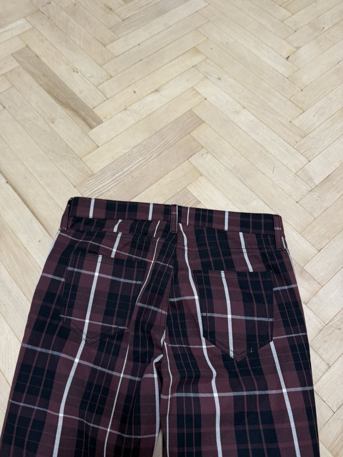 Vivienne Westwood Vivienne Westwood Tartan Tapered Trousers Anglomania Pants Size 26" / US 2 / IT 38 - 4 Thumbnail
