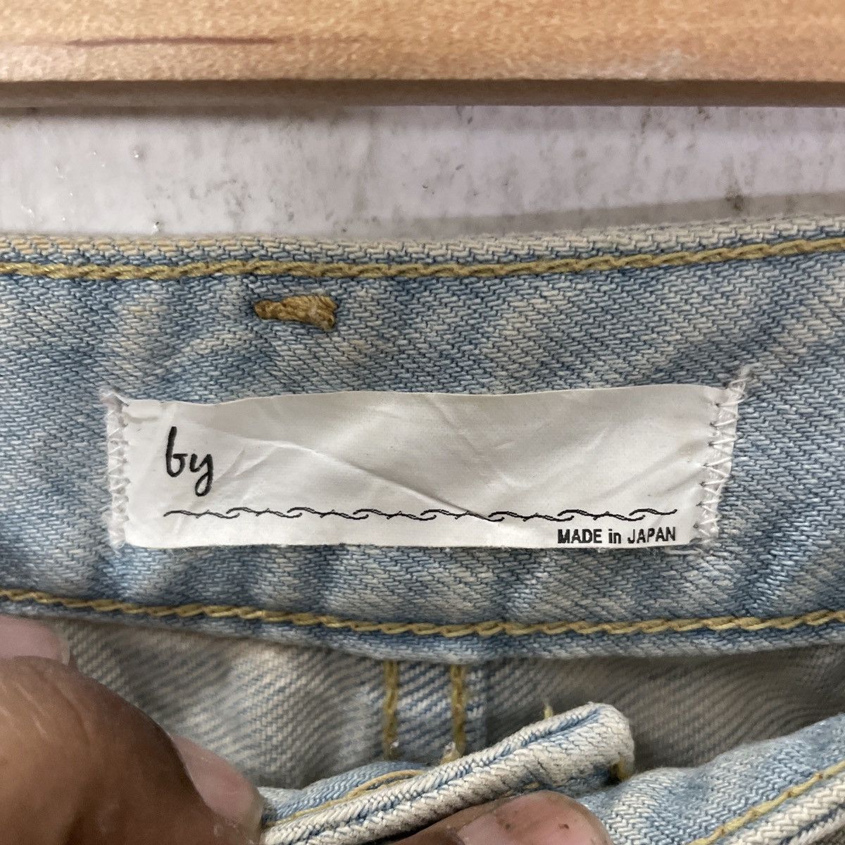 Japanese Brand REDLINE‼️Vintage Silver Flag co Distressed Denim Size US 29 - 6 Thumbnail
