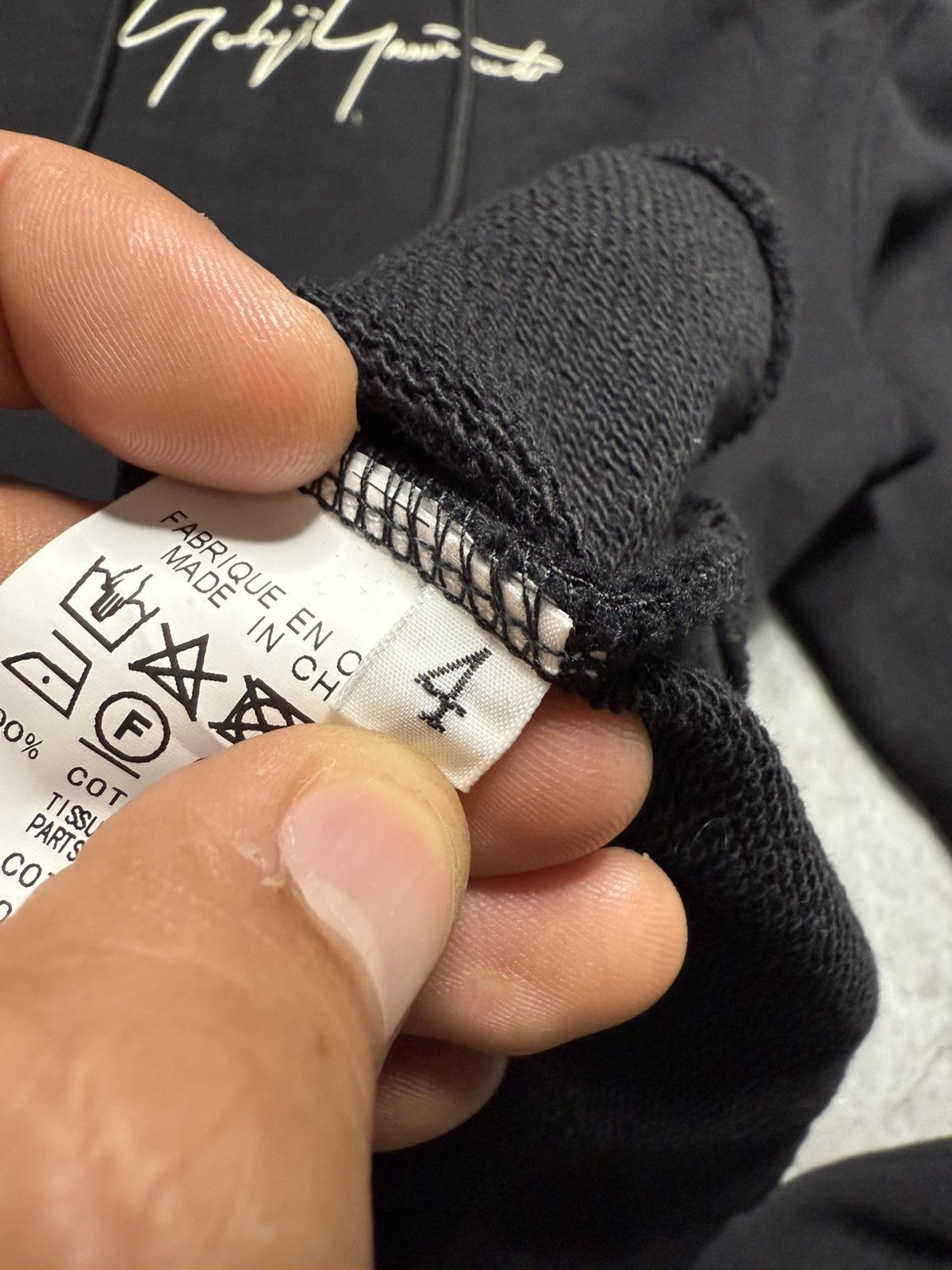 New Era × Yohji Yamamoto Yohji Yamamoto x New Era Embroidered Logo Hoodie Jacket Size US L / EU 52-54 / 3 - 5 Thumbnail