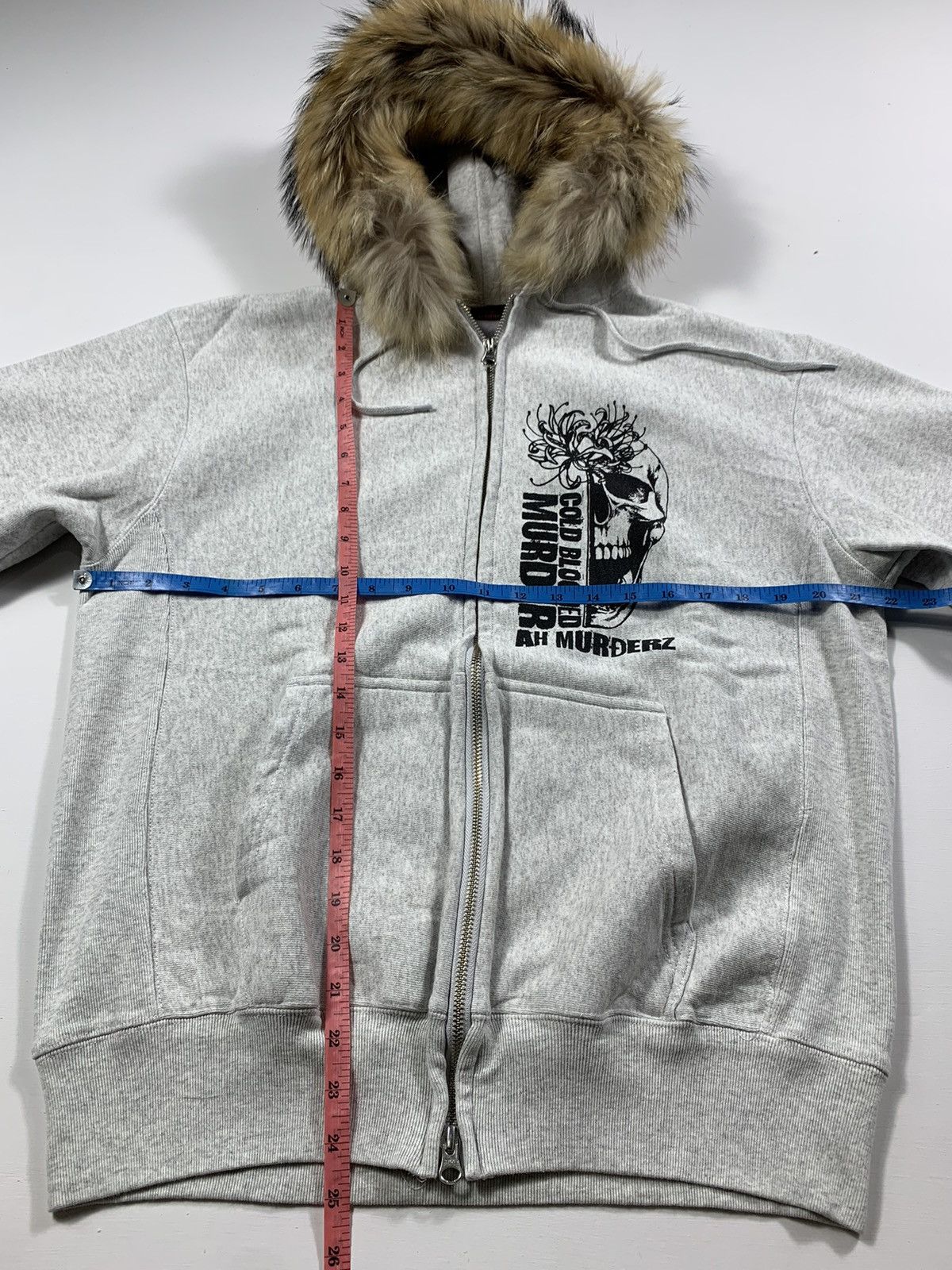 If Six Was Nine Ah Murderz -Japanese Fur zip Hoodie ifsixwasnine lgb style Size US L / EU 52-54 / 3 - 6 Thumbnail
