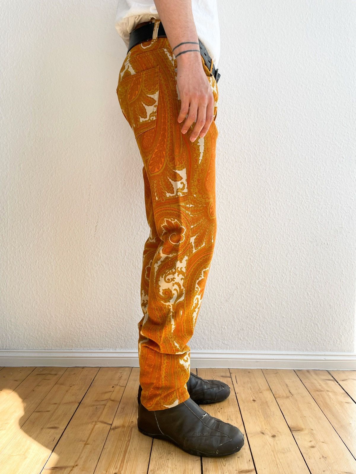 Dries Van Noten S/S 13 Paisley Print Jeans Size US 33 - 4 Thumbnail