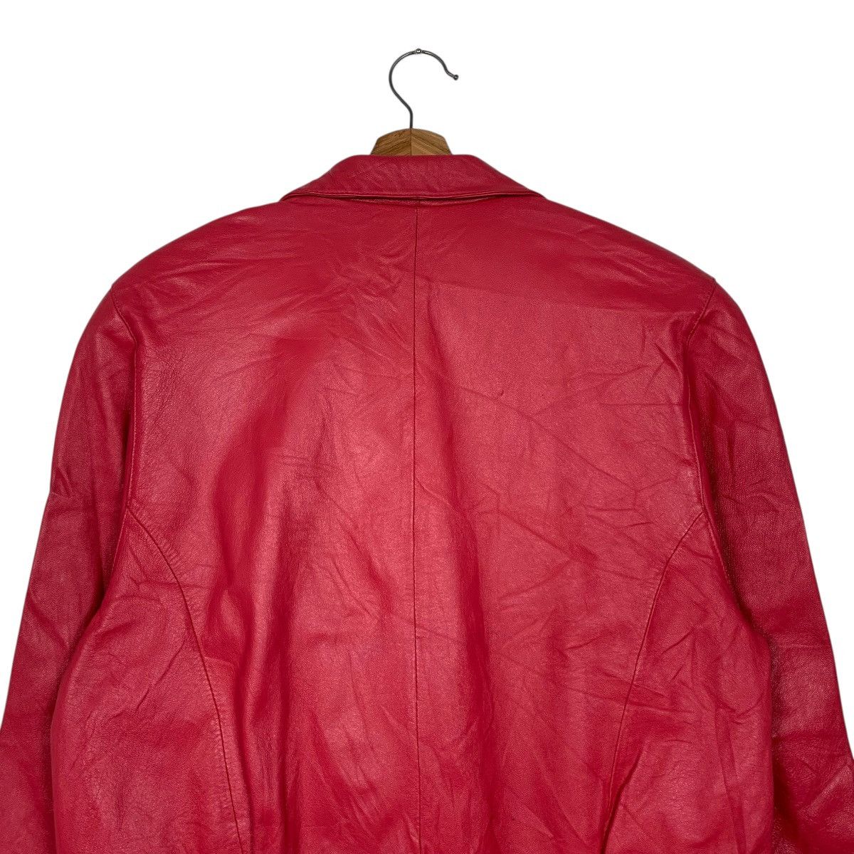 Japanese Brand Japanese Brand Hanaz Double Breasted Leather Jacket Size M / US 6-8 / IT 42-44 - 8 Thumbnail