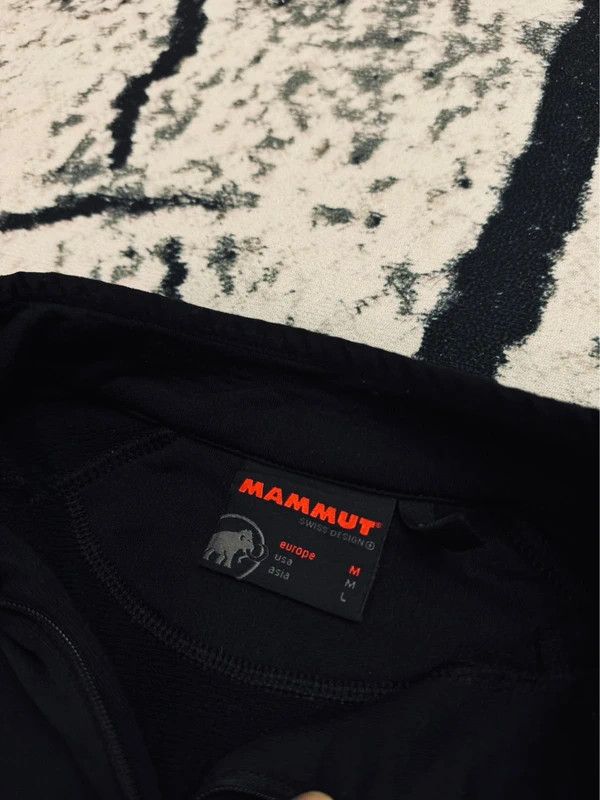 Mammut Mammut fleece jacket black gray M logo Size M / US 6-8 / IT 42-44 - 5 Thumbnail