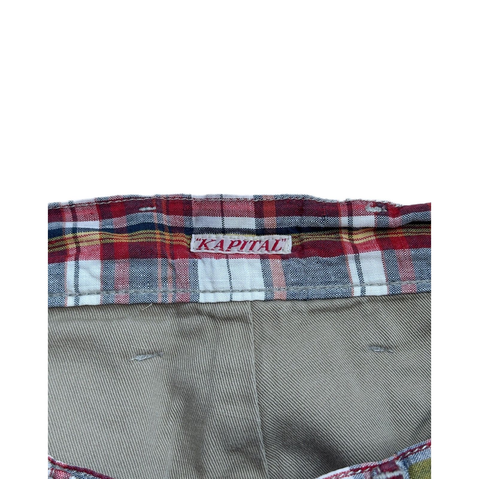 Kapital Kapital Plaid Shorts Size US 32 / EU 48 - 5 Thumbnail