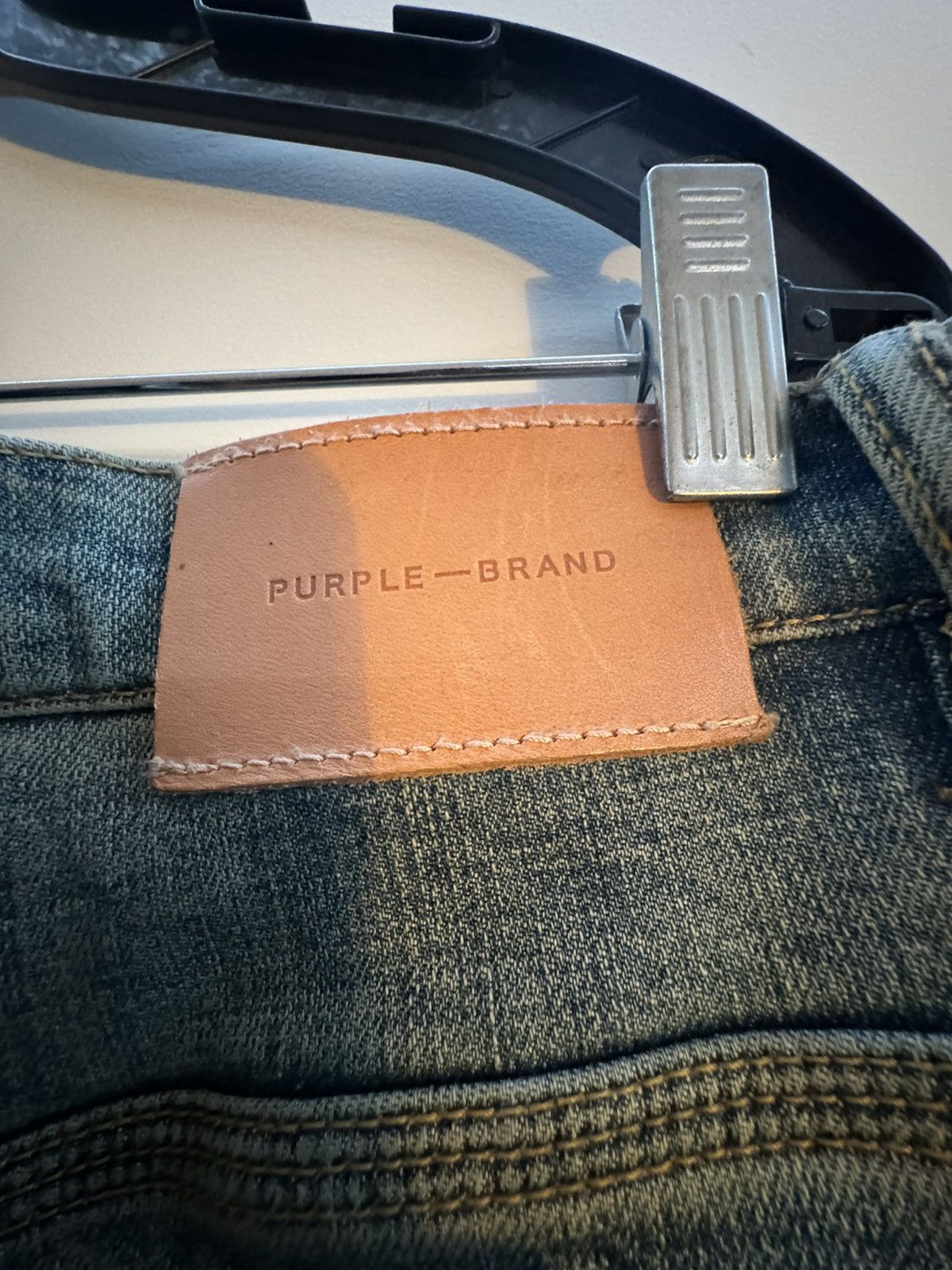 Purple Brand Purple Brand P002 Mid Indigo Destroy Paint