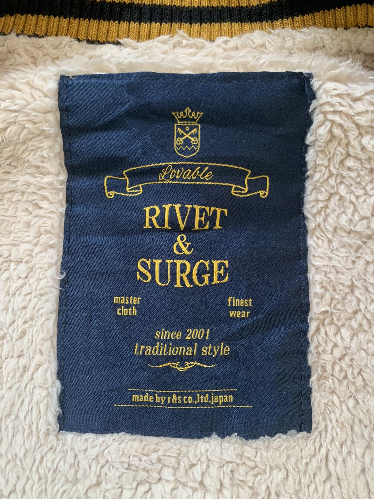 Japanese Brand Rivet & Surge Expanded Design Varsity Jacket Size US M / EU 48-50 / 2 - 14 Thumbnail