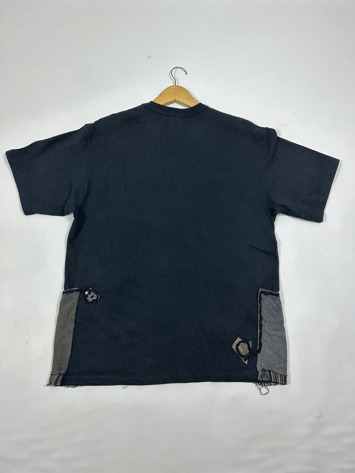 Japanese Brand Gilet Meguroku Tokyo Japan Reworked Tshirt from Champion Size US M / EU 48-50 / 2 - 5 Thumbnail
