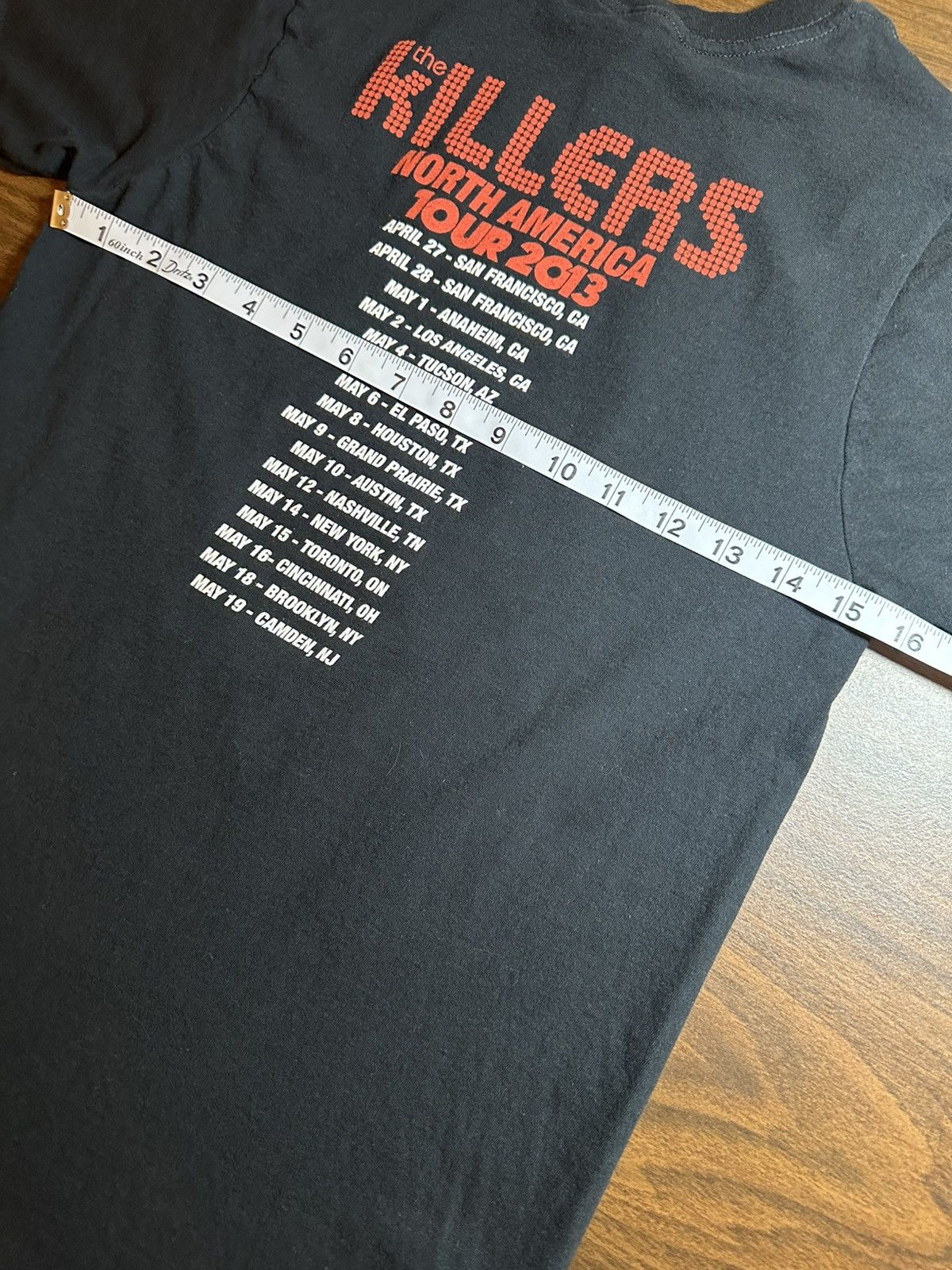 Band Tees 🎸 The Killers Battle Born tour band tee shirt Size US S / EU 44-46 / 1 - 6 Thumbnail