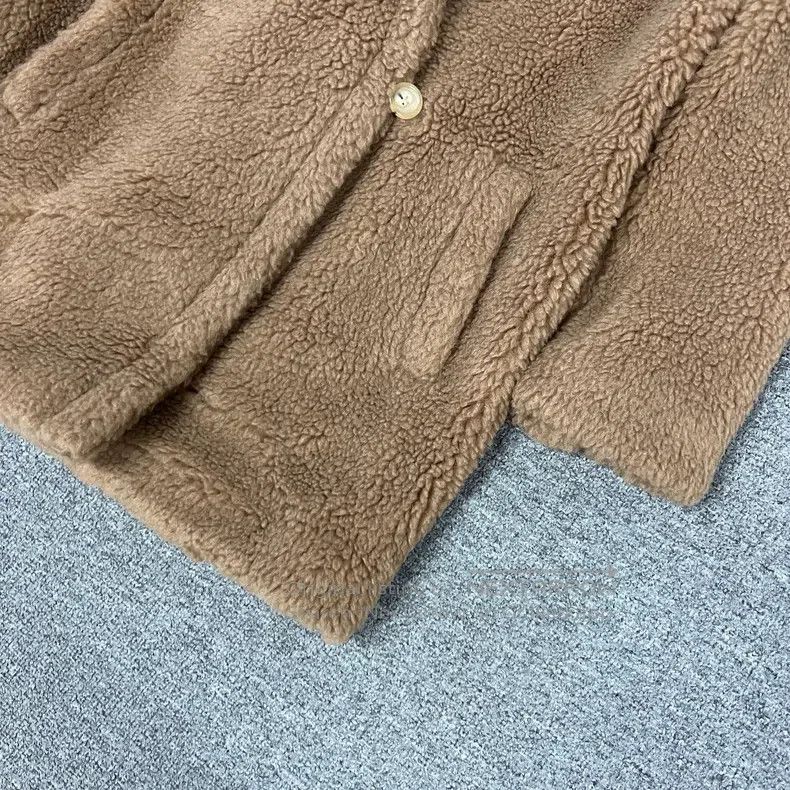 Max Mara Max Mara Mid-length Teddy Overcoat Size L / US 10 / IT 46 - 4 Thumbnail