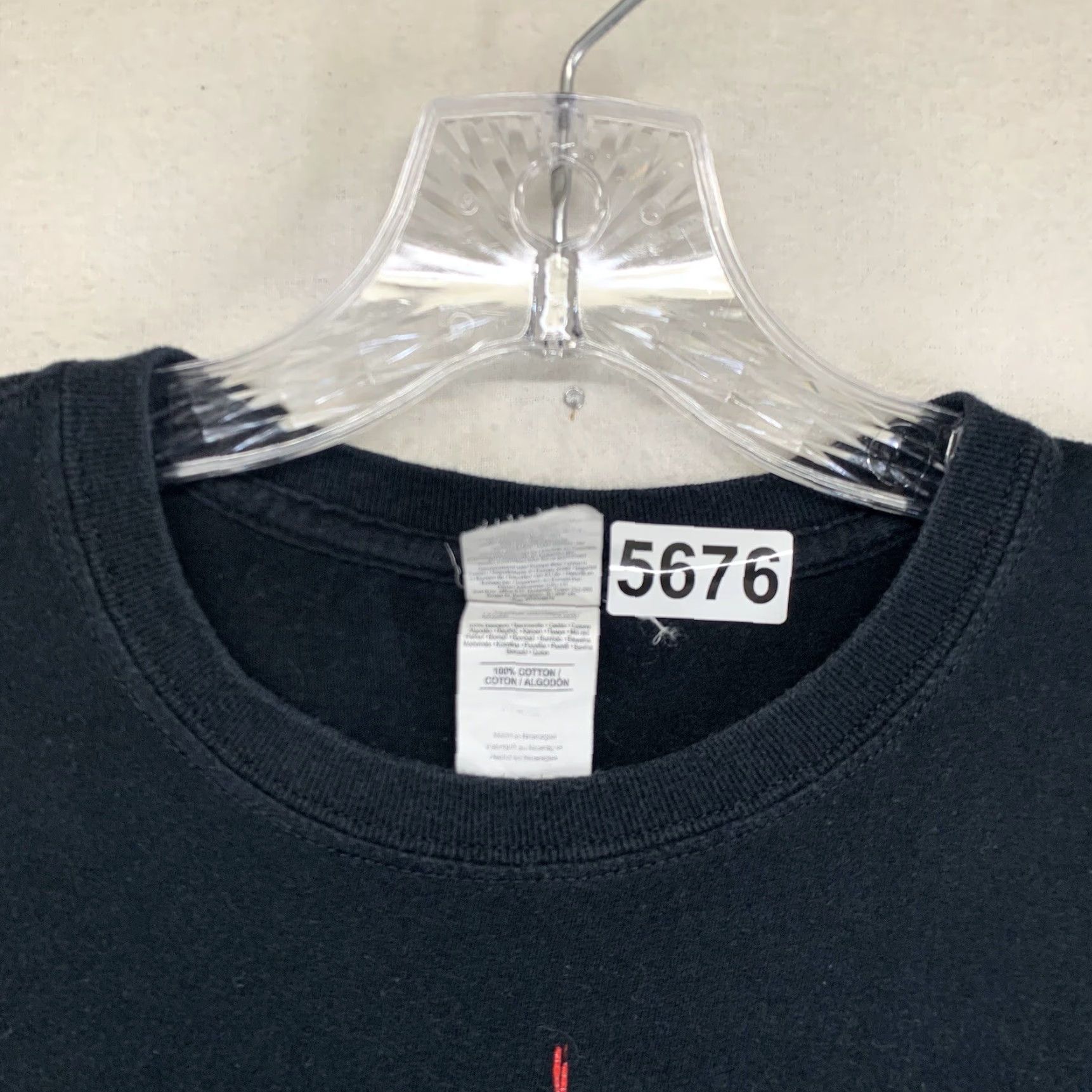 Gildan VINTAGE Gildan T-Shirt Love God Love Others Matthew 22:37-39 Graphic Print Short Sleeve Crew Neck Adult Large Black Mens Size US L / EU 52-54 / 3 - 5 Thumbnail