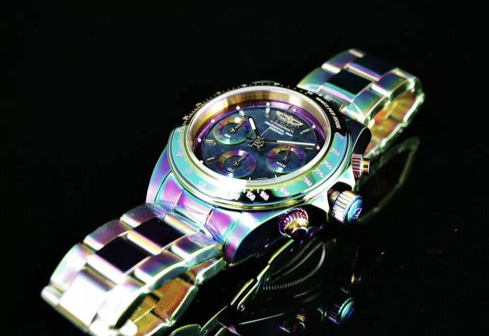 Invicta Invicta Speedway Dragster 40mm Chrono Iridescent Watch Size ONE SIZE - 2 Thumbnail