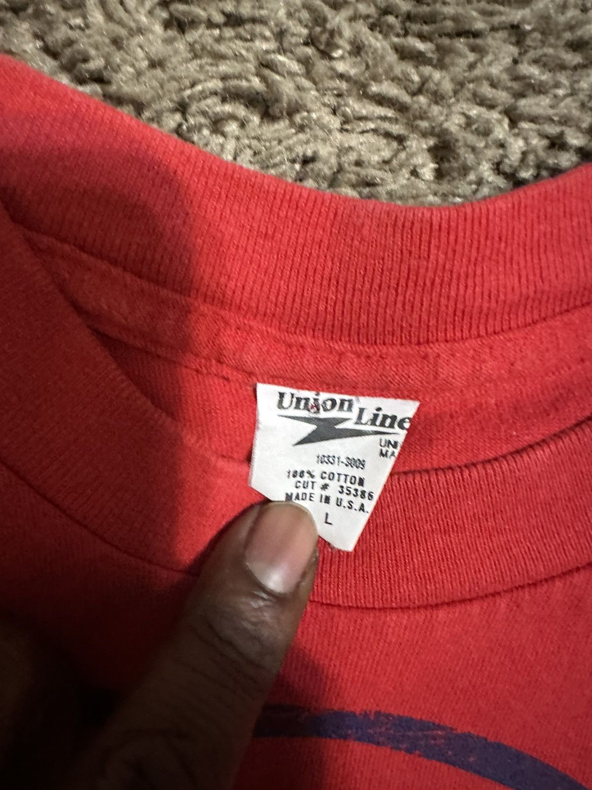 Nike Vintage John F Kennedy “triple red” shirt 90s size large Size US L / EU 52-54 / 3 - 2 Thumbnail