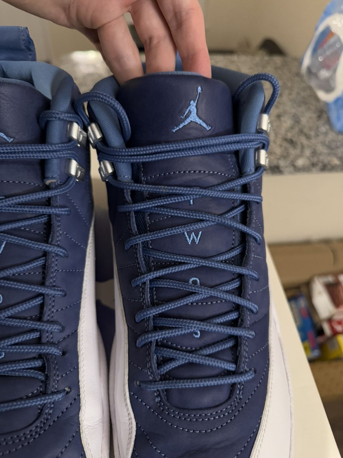 Jordan Brand × Nike Jordan 12 Indigo 2020 (130690-404) Size 12 Clean Size US 12 / EU 45 - 7 Thumbnail