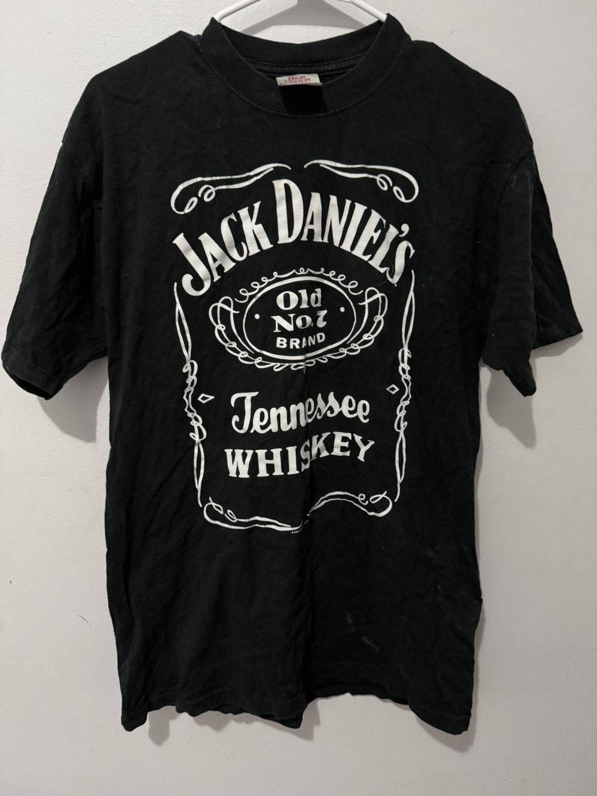 Band Tees (VINTAGE) Rare Original Jack Daniels Whisky tee Size US L / EU 52-54 / 3 - 1 Thumbnail
