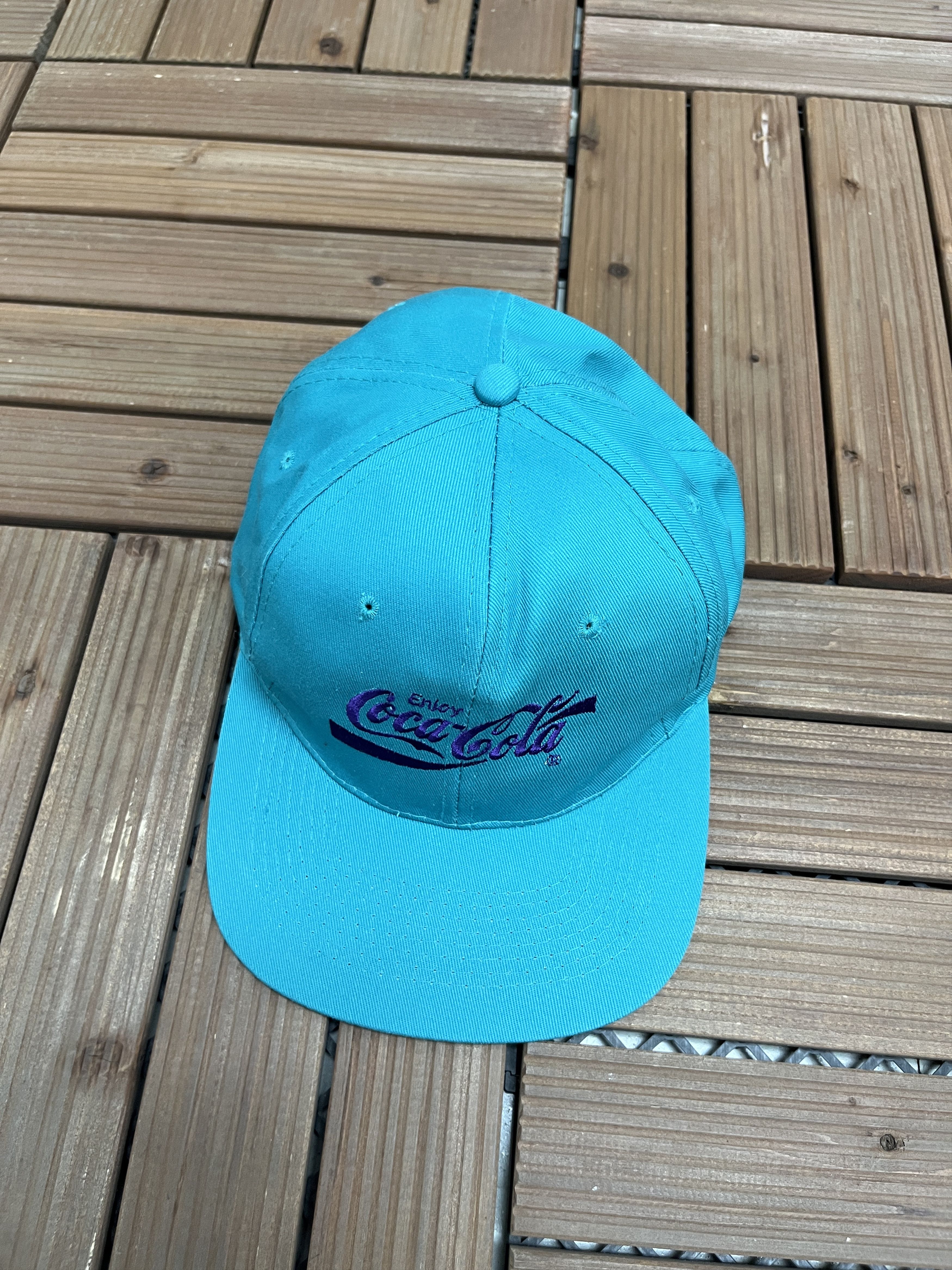 Vintage Coca-Cola Embroidered Vintage Snap Back Hat Size ONE SIZE - 1 Thumbnail