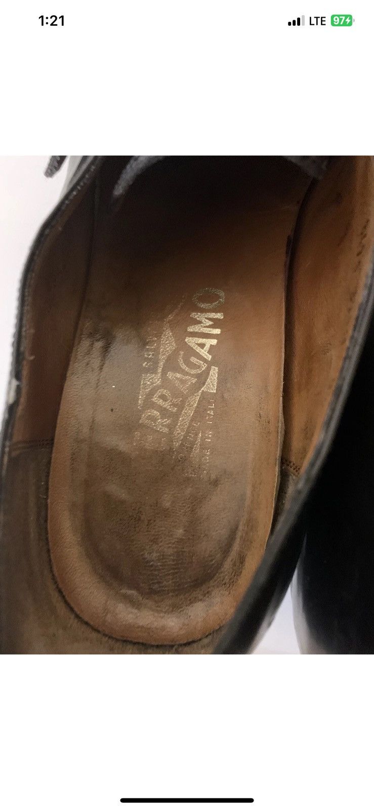 Salvatore Ferragamo Salvatore Ferragamo mens 9.5D monk strap black loafer shoes Size US 9.5 / EU 42-43 - 7 Thumbnail