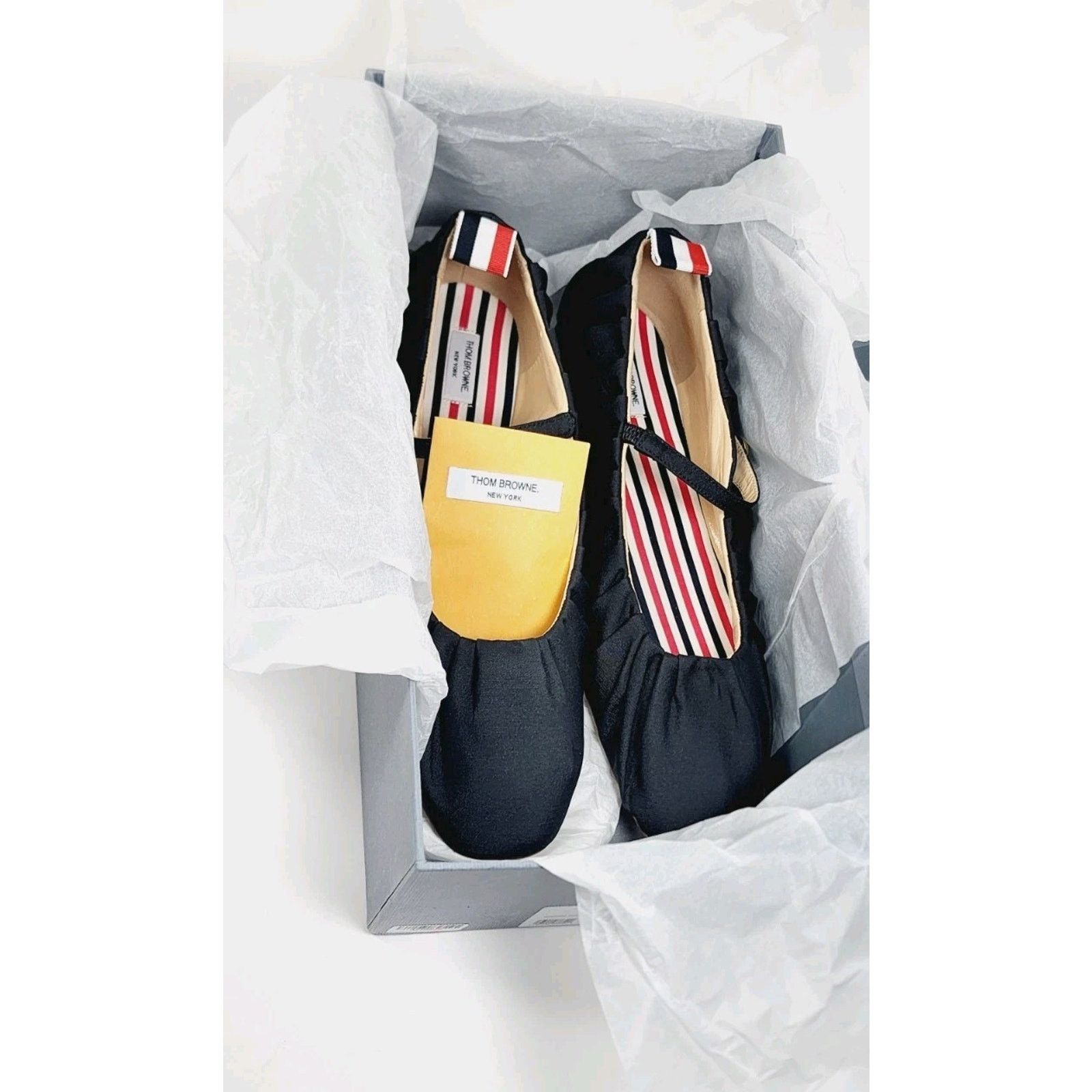 Thom Browne THOM BROWNE Silk BallerinaUS10 UK7 EU40 Ruched Made in Italy Size US 10 / IT 40 - 8 Thumbnail