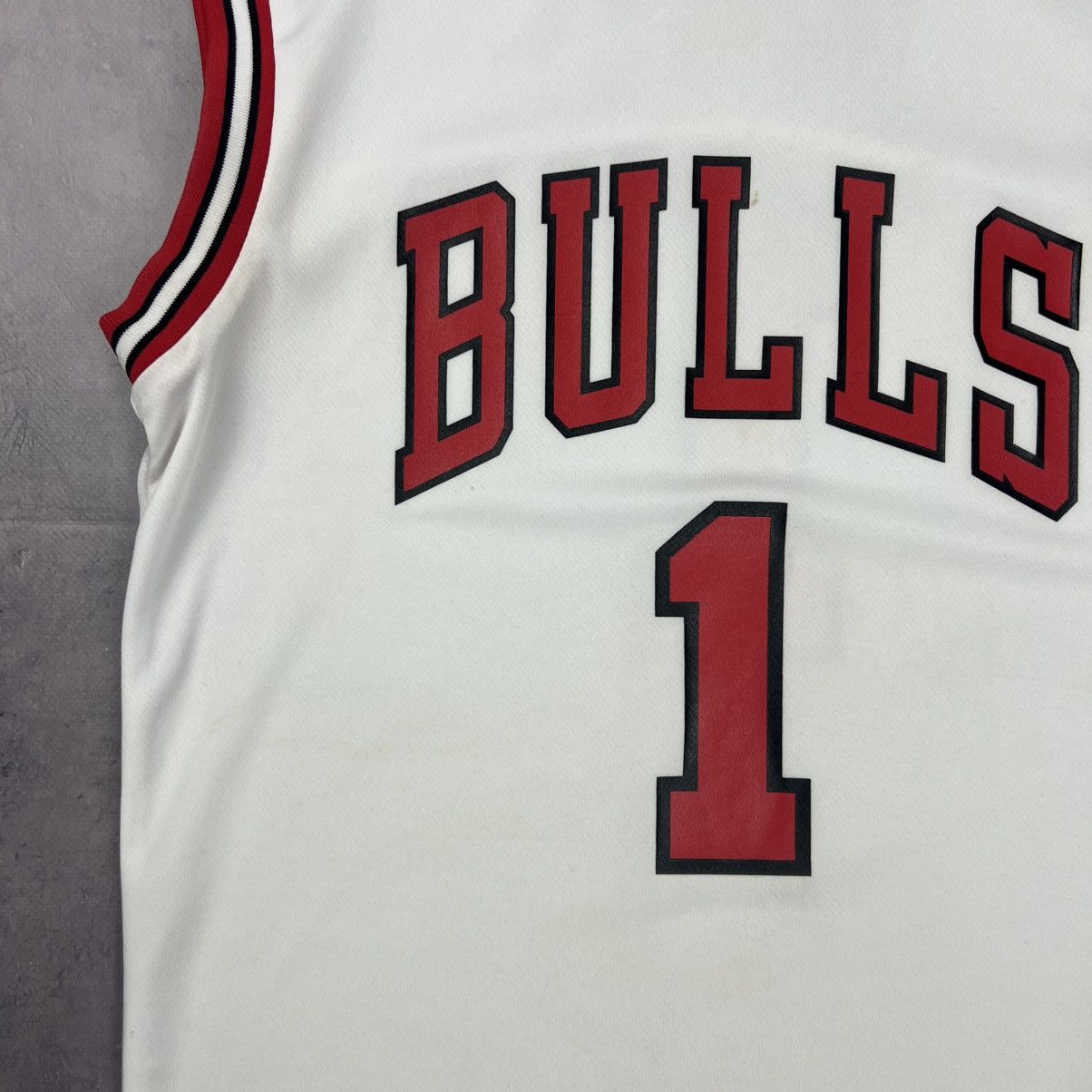 Adidas Rare! Derick Rose 1 Adidas Chicago Bulls Jersey Tank Top Size US M / EU 48-50 / 2 - 7 Thumbnail