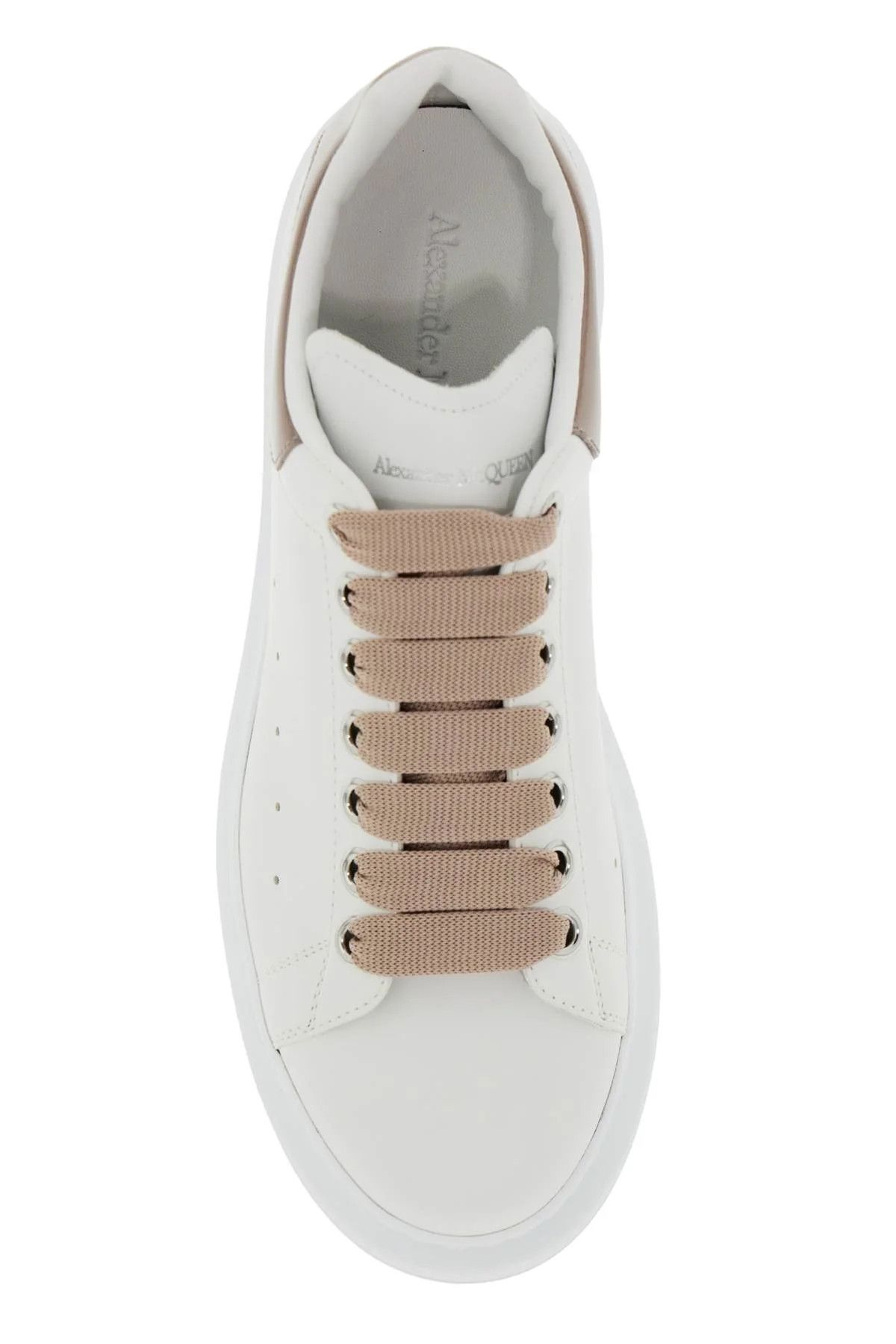 Alexander McQueen o1s22i1n1024 Leather Sneakers in White Size US 10 / IT 40 - 2 Thumbnail