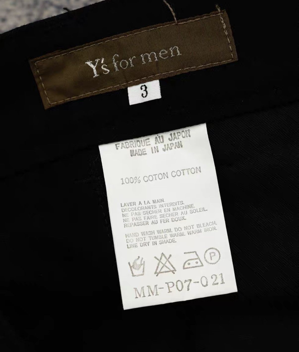 Yohji Yamamoto Yohji Yamamoto Y's for Men Military Straight Pants Size US 34 / EU 50 - 9 Thumbnail