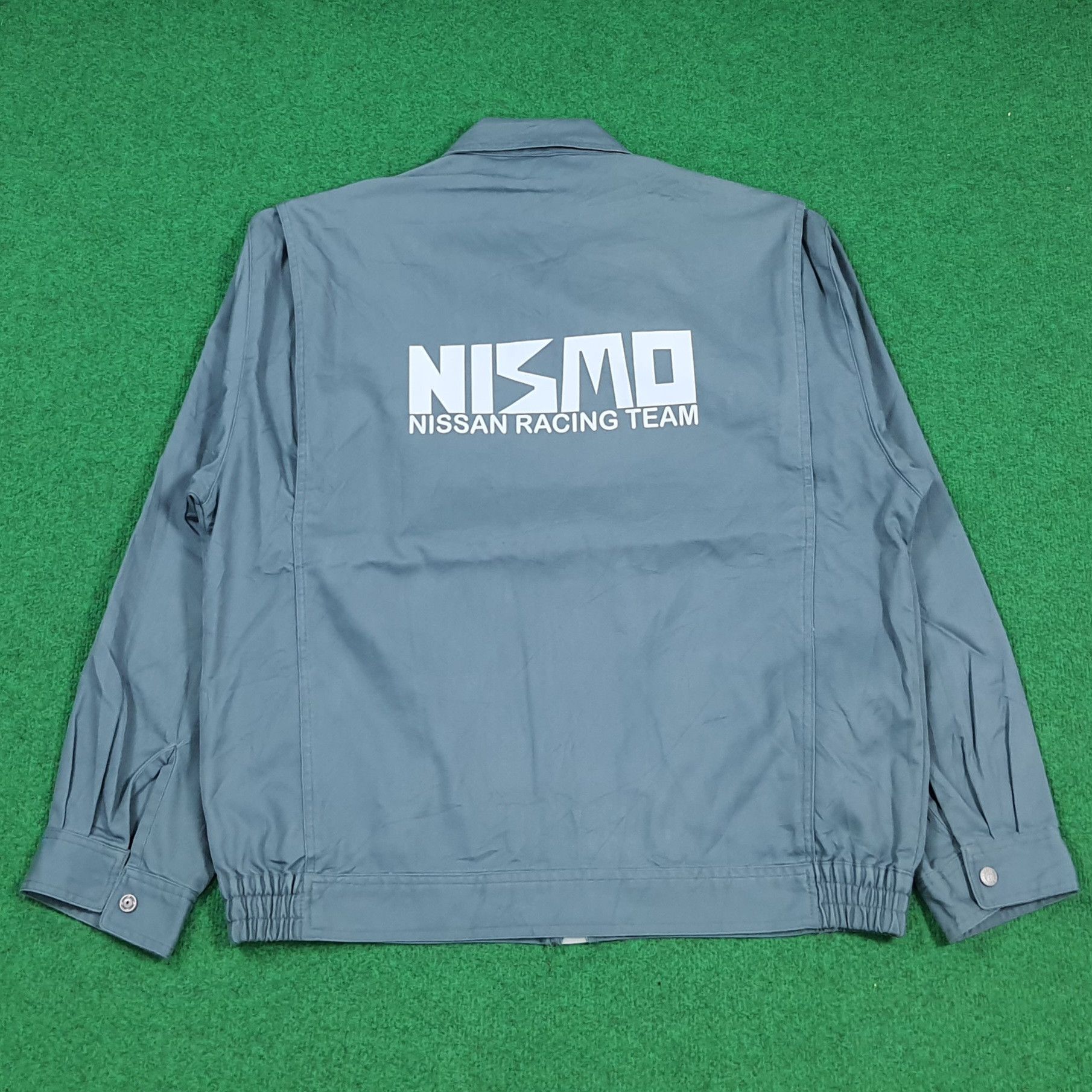 Japanese Brand Vintage Nismo Nissan Racing Japan Custom Logo Jacket C298N4 Size US XL / EU 56 / 4 - 1 Thumbnail