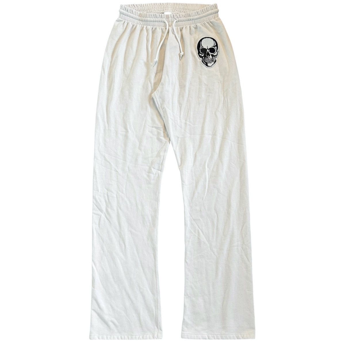パンツ Number Nine White Double skull sweats Number (N)ine SS04 Number Nine White Skull Sweatpants | Grailed