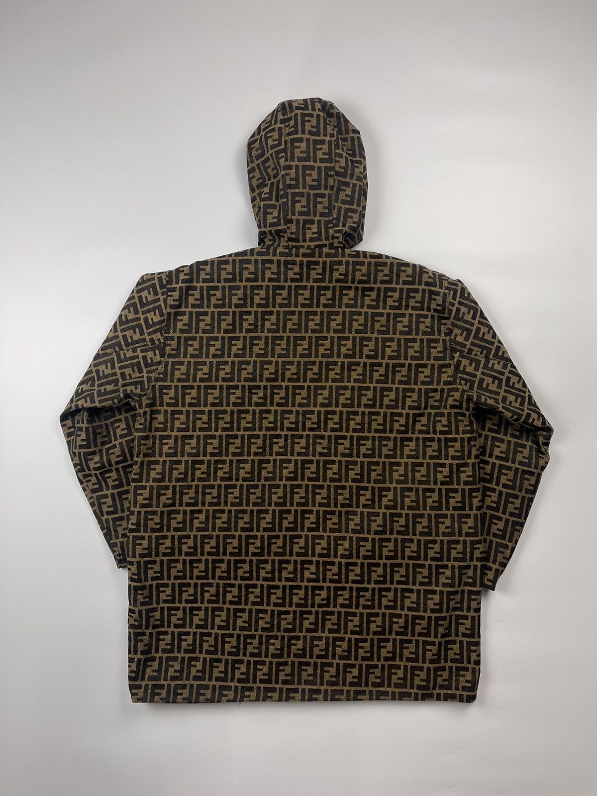 Fendi × Vintage FENDI MONOGRAM REVERSIBLE JACKET VINTAGE Size US M / EU 48-50 / 2 - 2 Thumbnail