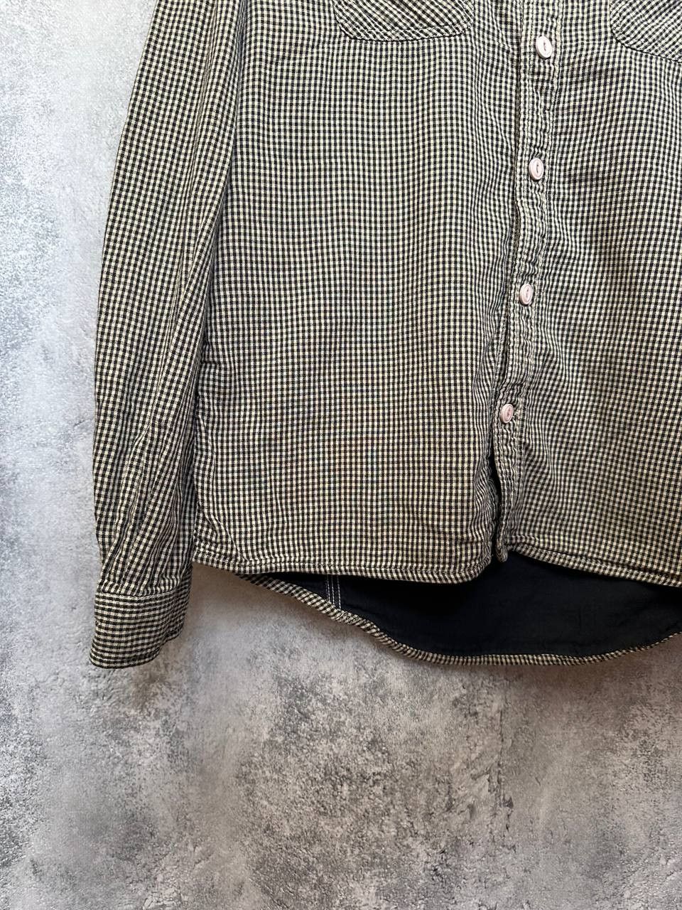 Diesel Diesel Co. Western Work Shirt Plaid Vintage Style Slim Fit Size US M / EU 48-50 / 2 - 7 Thumbnail