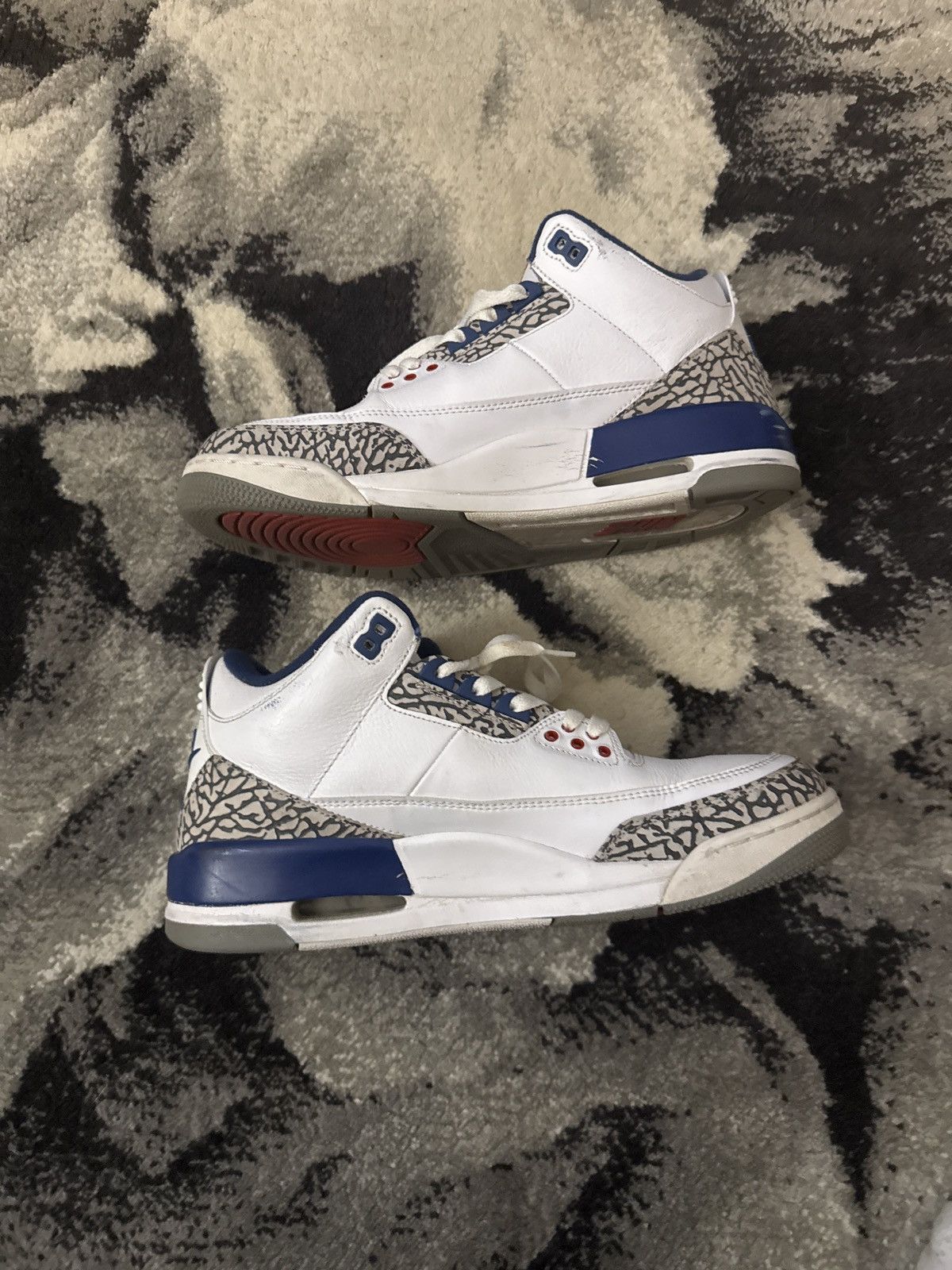 Jordan Brand Air Jordan 3 ‘True Blue’ Size US 10 / EU 43 - 2 Thumbnail