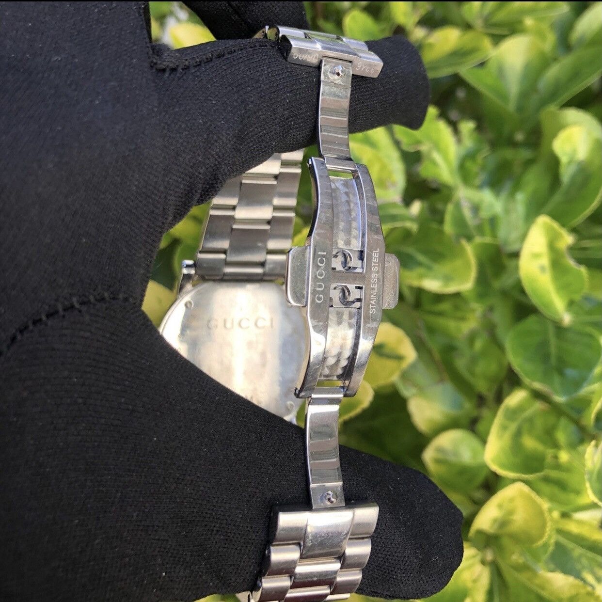 Gucci Gucci 101M Date Watch Black Face Size ONE SIZE - 6 Thumbnail