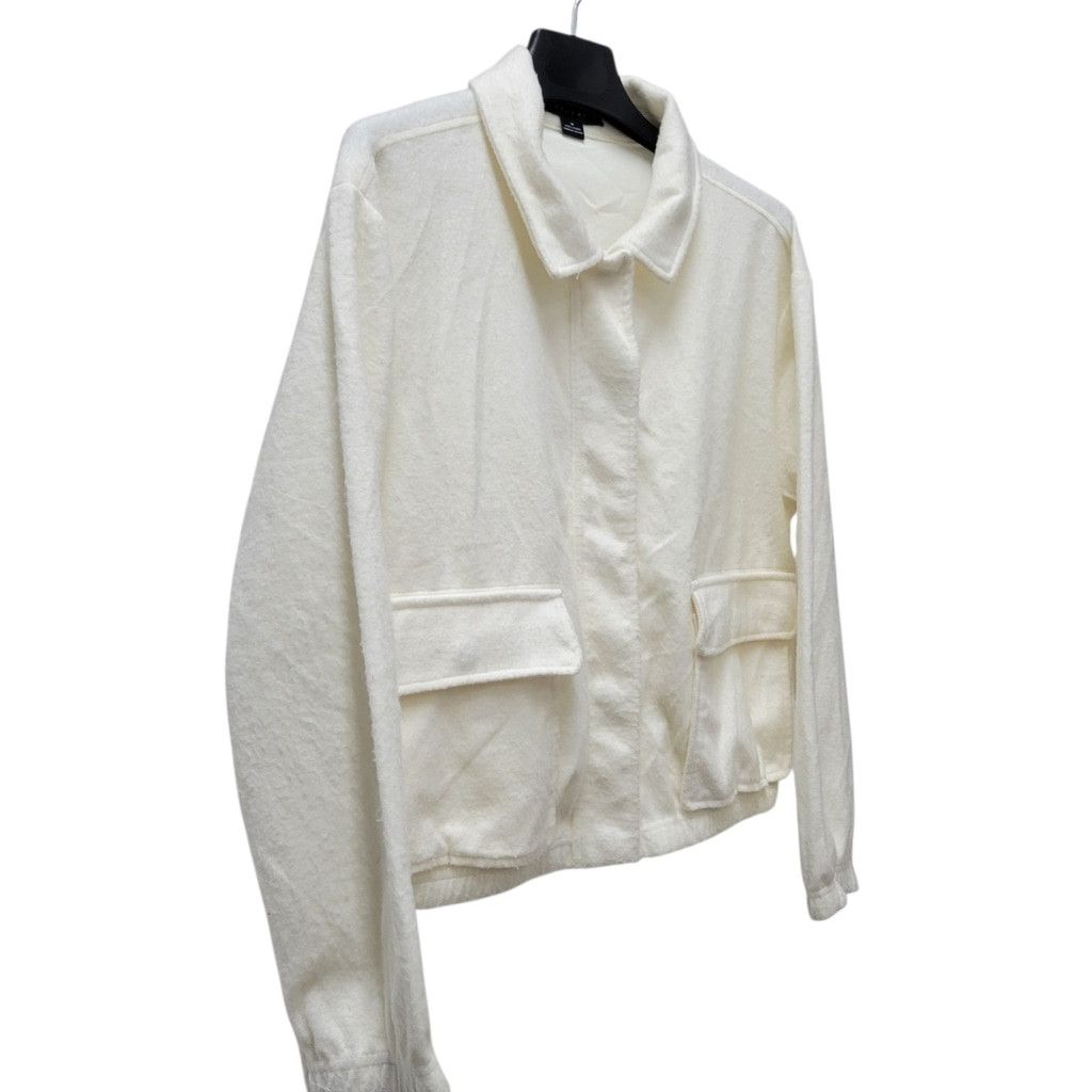 Sanctuary Sanctuary Women's Breezy French Terry Beige Jacket Polyester Size M / US 6-8 / IT 42-44 - 4 Thumbnail