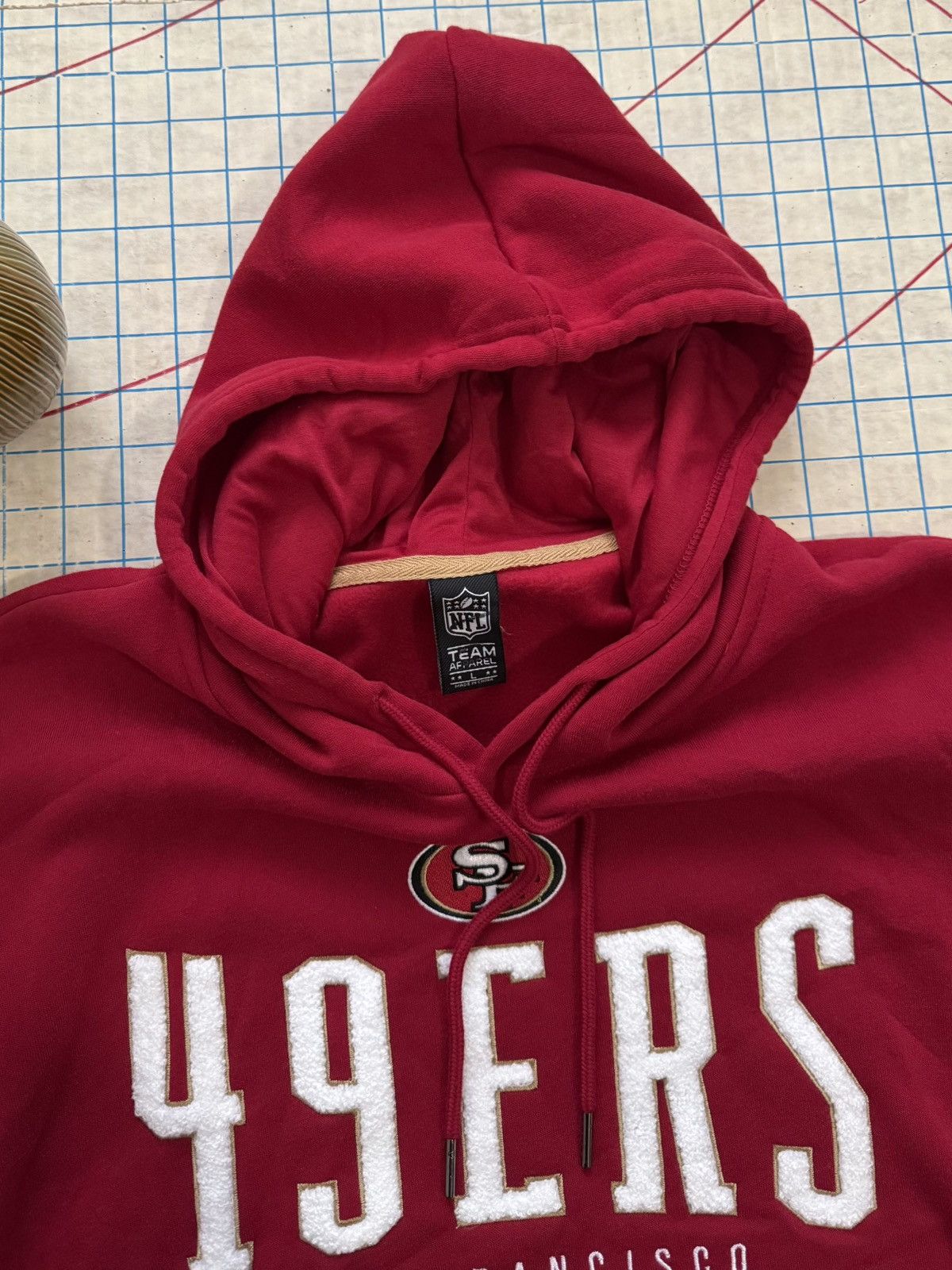 NFL NWT NFL Team Apparel San Francisco 49ers Hoodie Size Large Size US L / EU 52-54 / 3 - 8 Thumbnail