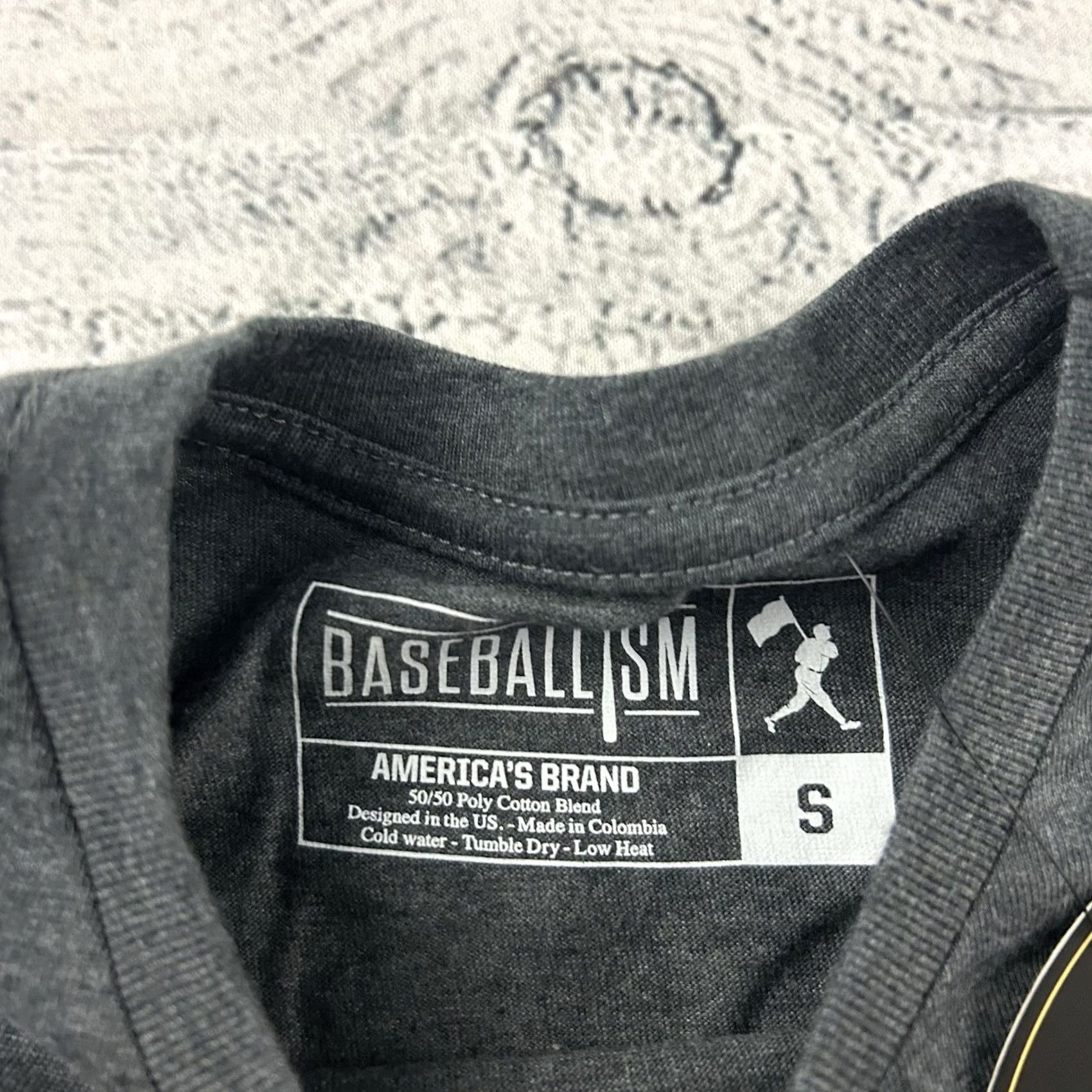 Vintage Baseballism Mom Short Sleeve T Shirt Women’s Small Gray XS? Size S / US 4 / IT 40 - 4 Thumbnail
