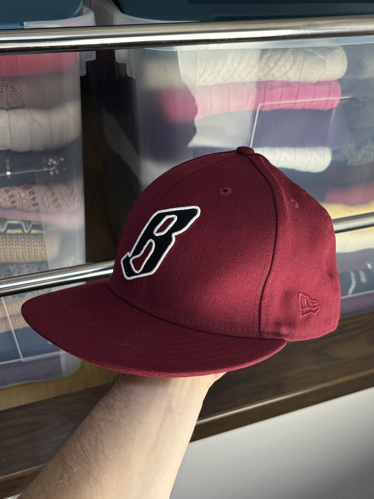 Billionaire Boys Club × New Era Billionaire Boys Club x New Era Floating B Full Cap BBC Hat Size 42 - 3 Thumbnail