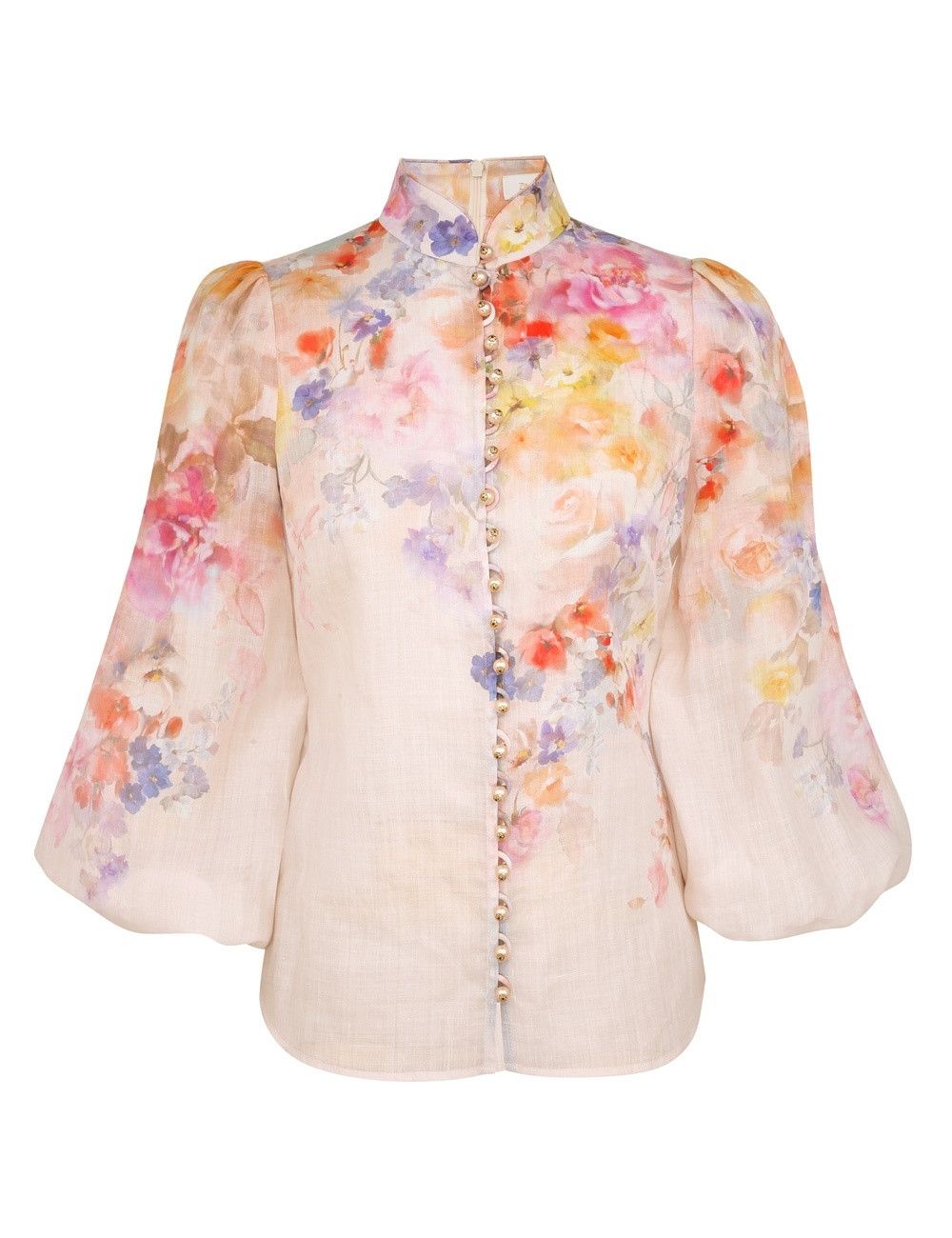 oc11z1025 Crush Blouse in Multicolor