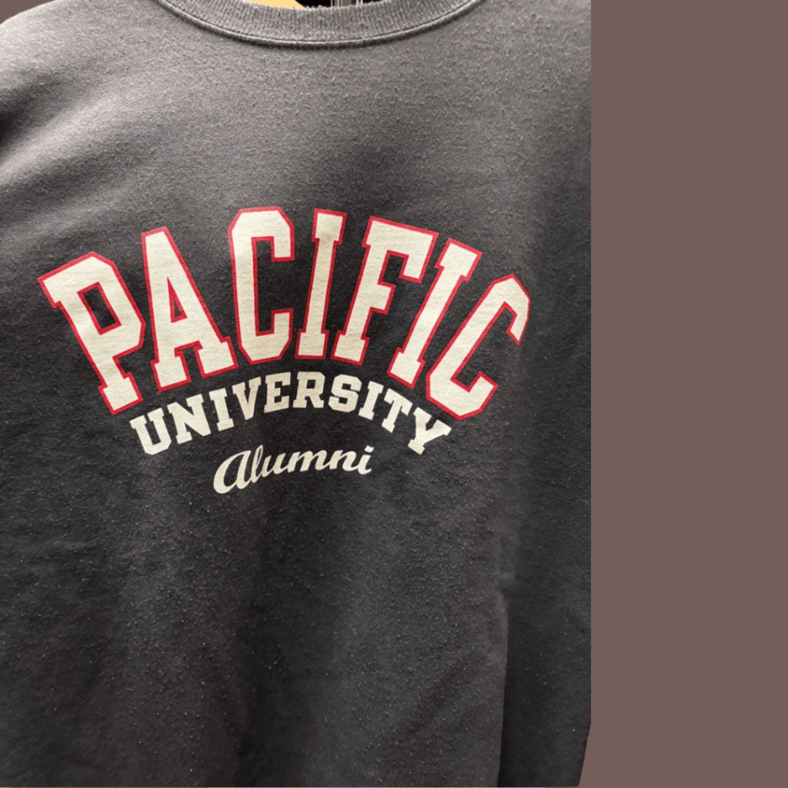 Champion VTG Champion Sweatshirt | Pacific Alumni Black | Y2K Varsity Size US L / EU 52-54 / 3 - 3 Thumbnail