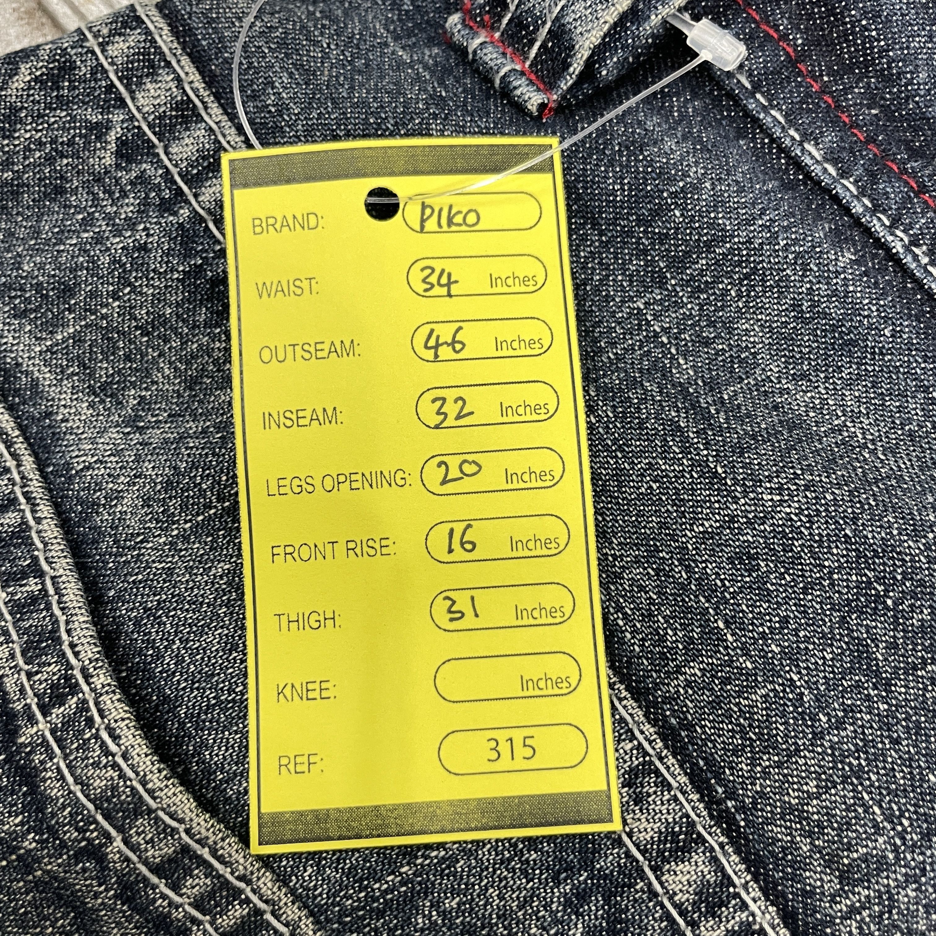 Japanese Brand Vintage Piko Baggy Cargo Pants - WC315 Size US 34 / EU 50 - 10 Thumbnail