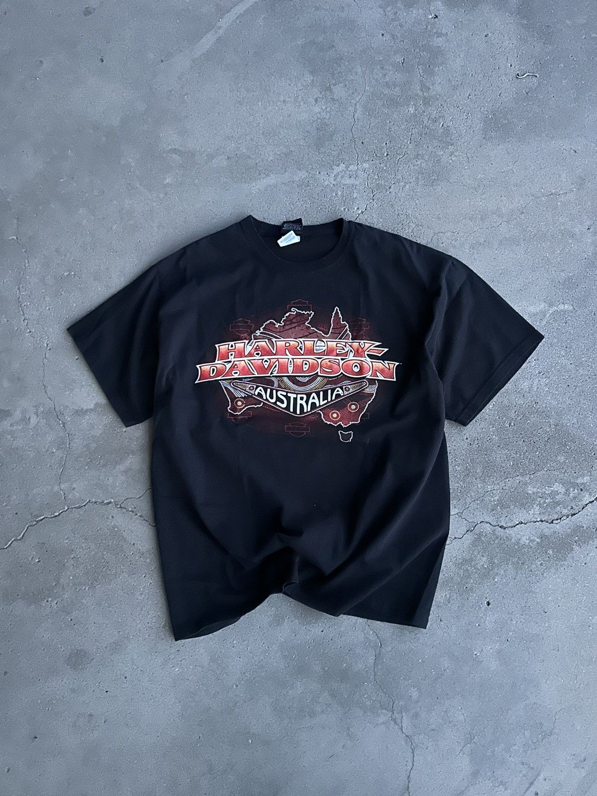 Harley Davidson × Vintage Vintage Harley Davidson T-Shirt Size US XL / EU 56 / 4 - 1 Thumbnail