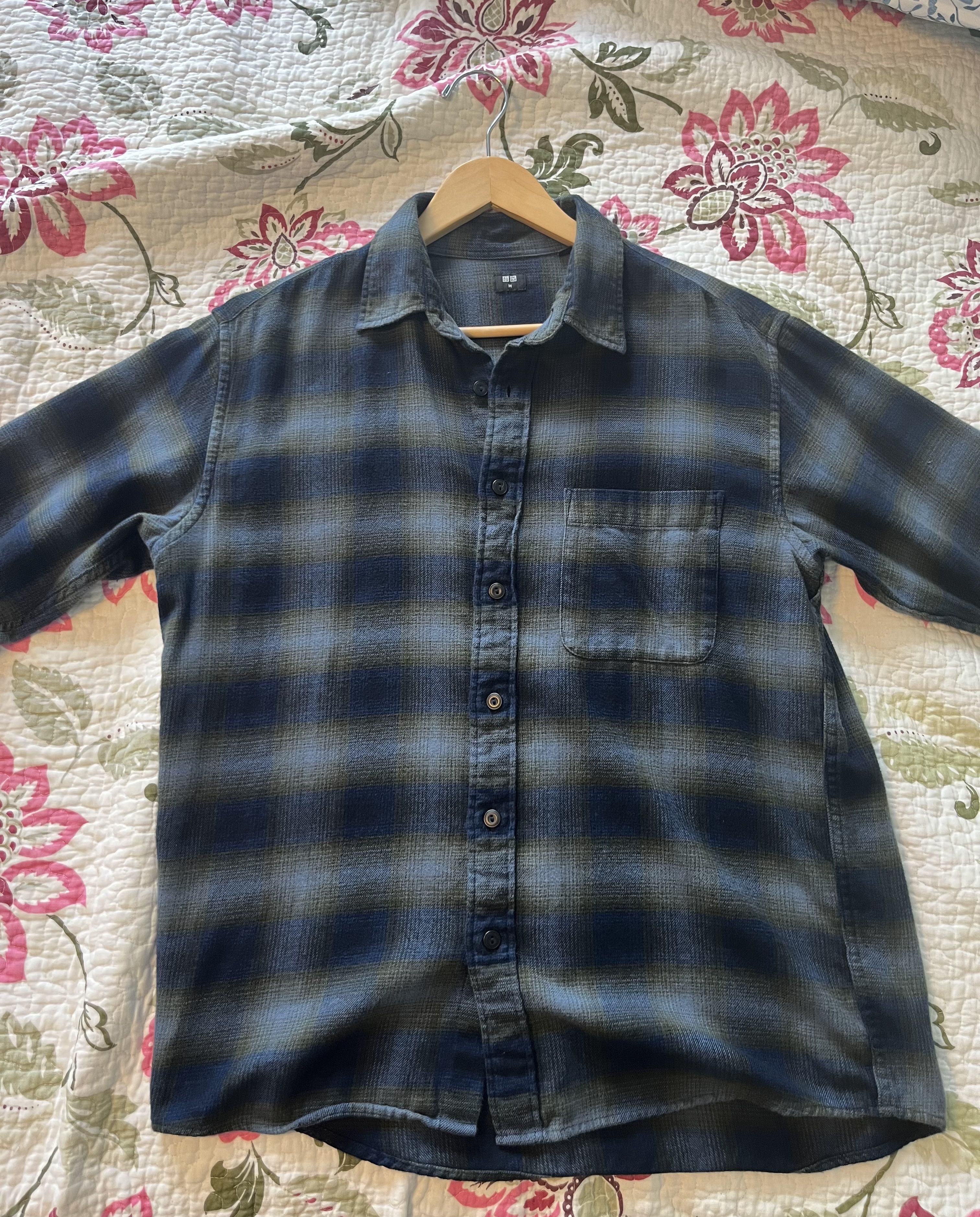 Uniqlo Flannel Size US M / EU 48-50 / 2 - 1 Thumbnail